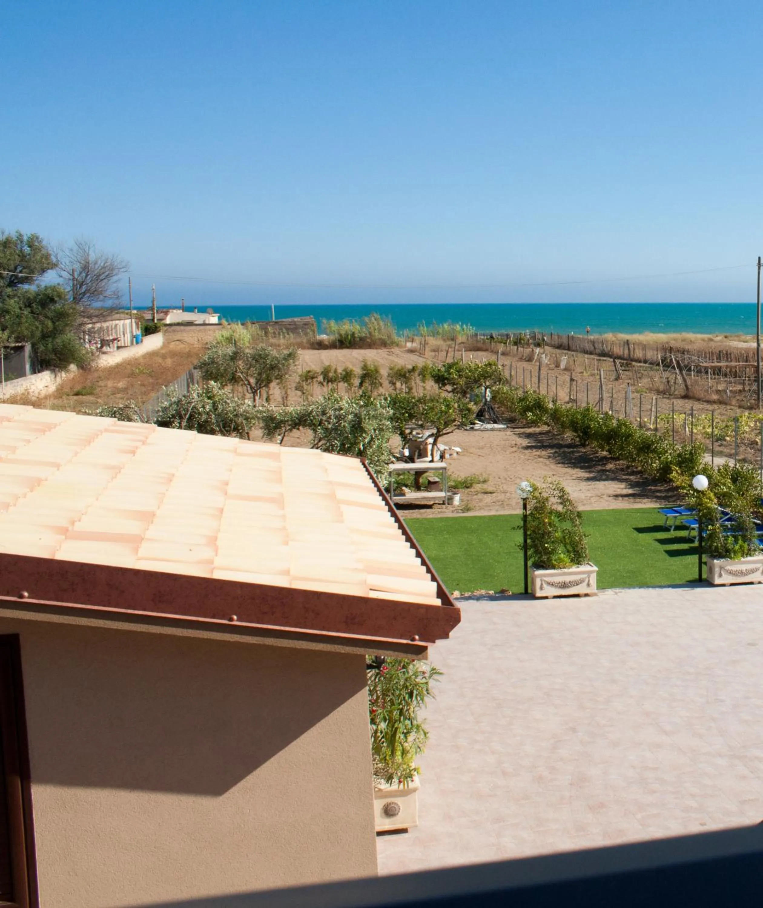 Sea view in B&B Villa Virginia