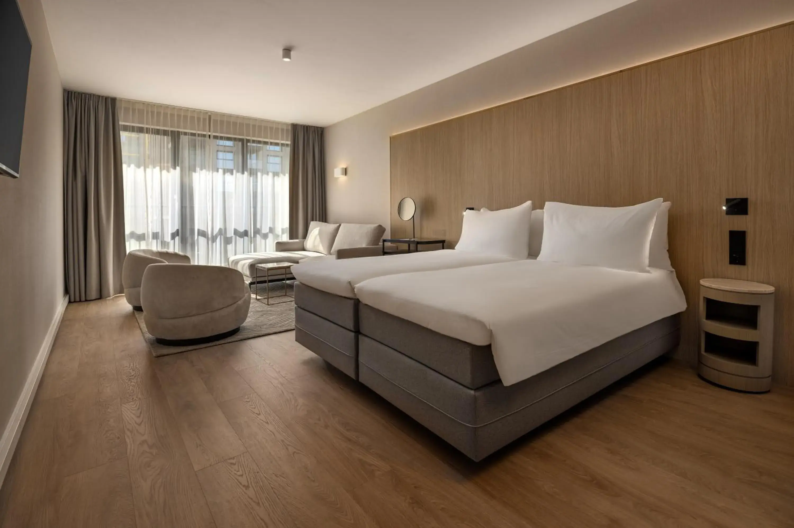 Bed in WestCord Hotel Eindhoven Bed in WestCord Hotel Eindhoven