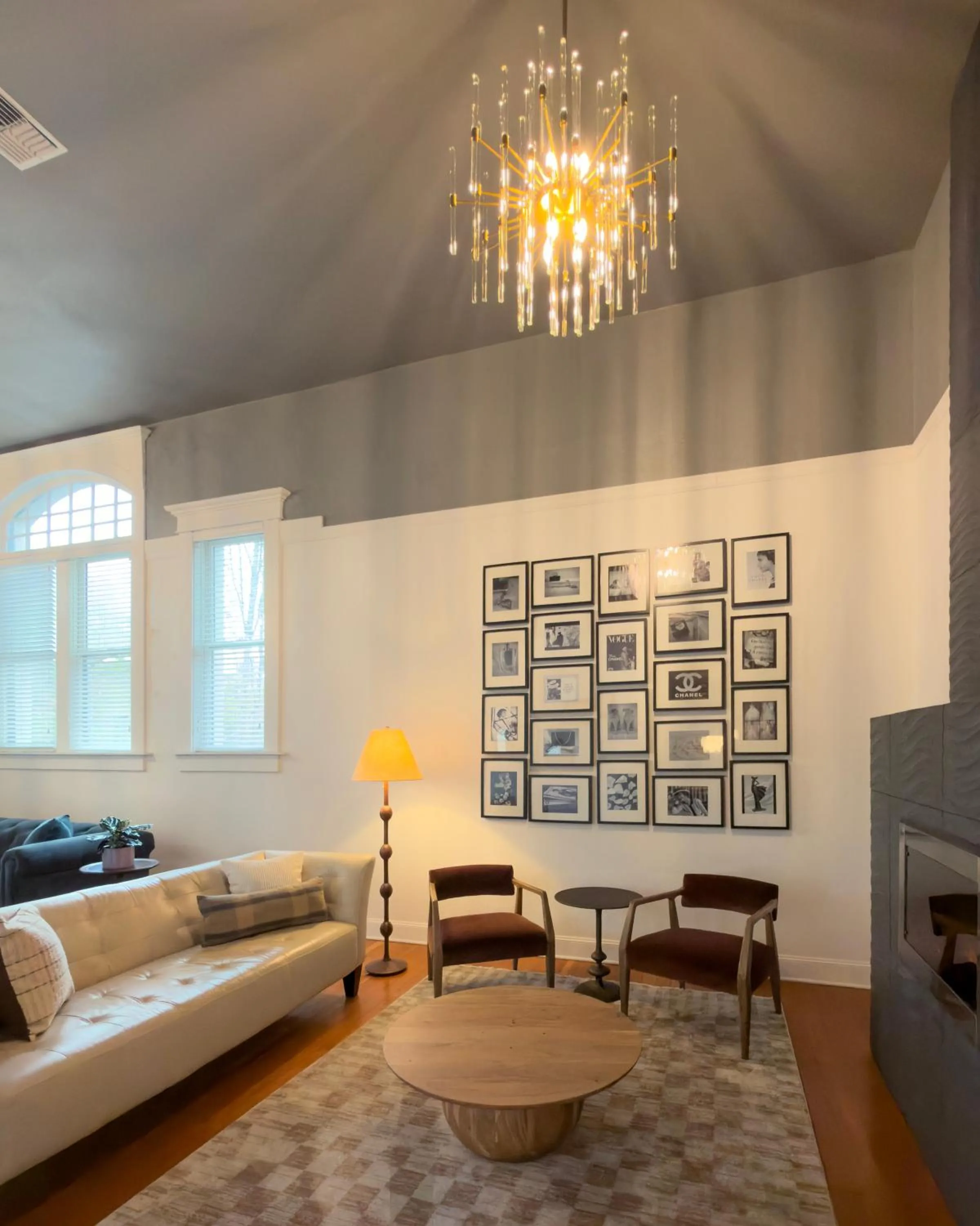 Living room in 3rd Street Flats