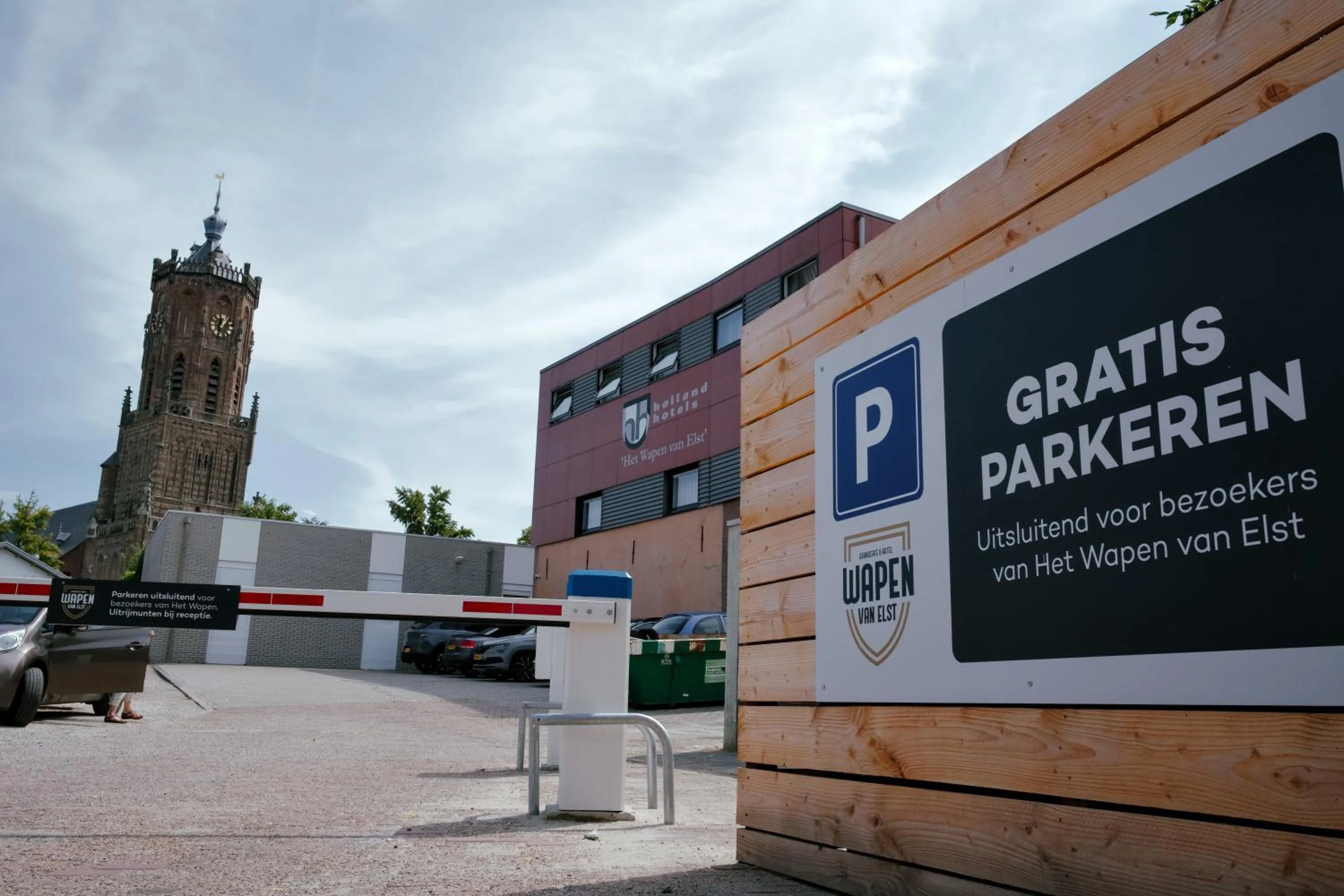 Parking in Het Wapen van Elst