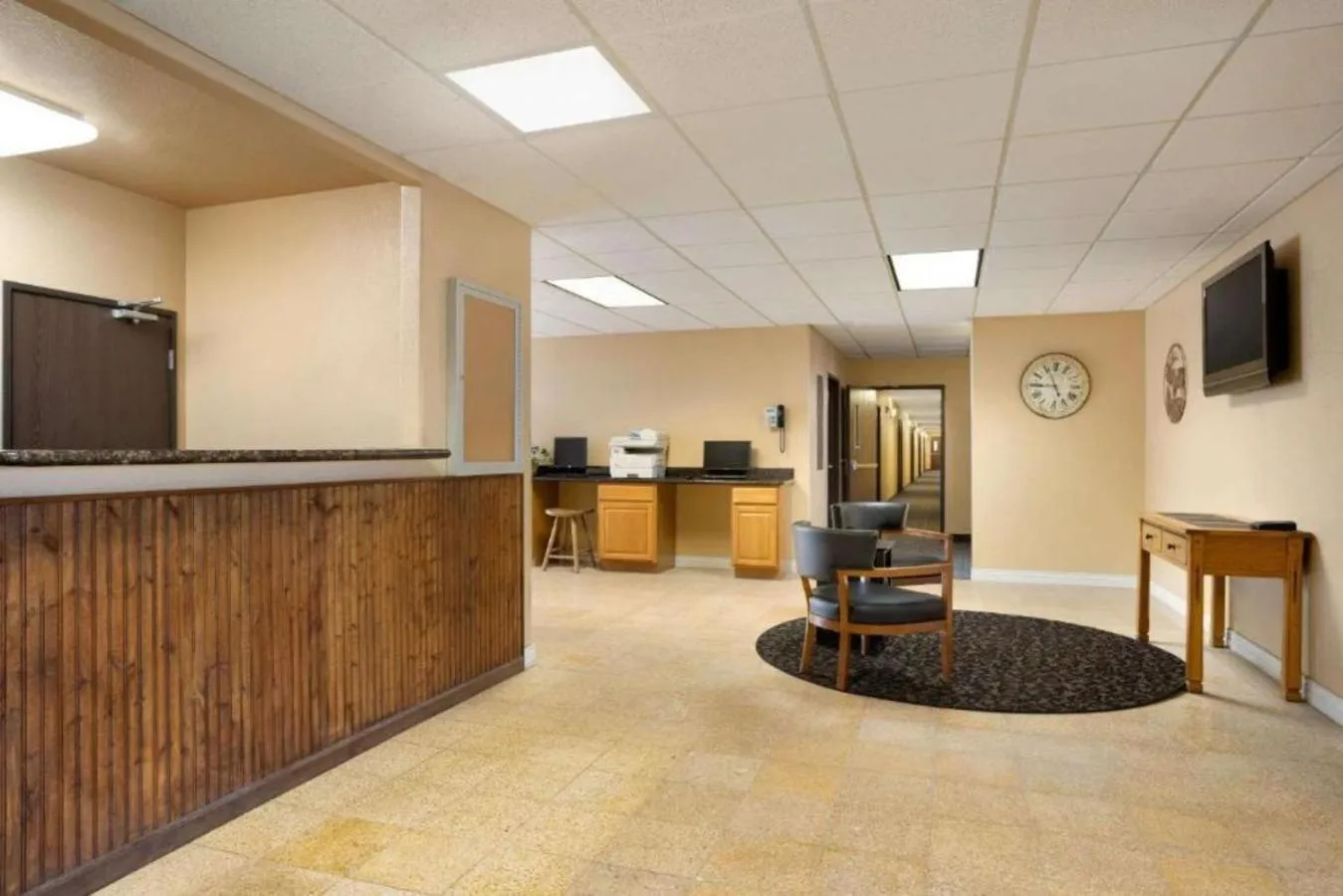 Lobby or reception in Travelodge by Wyndham Gillette