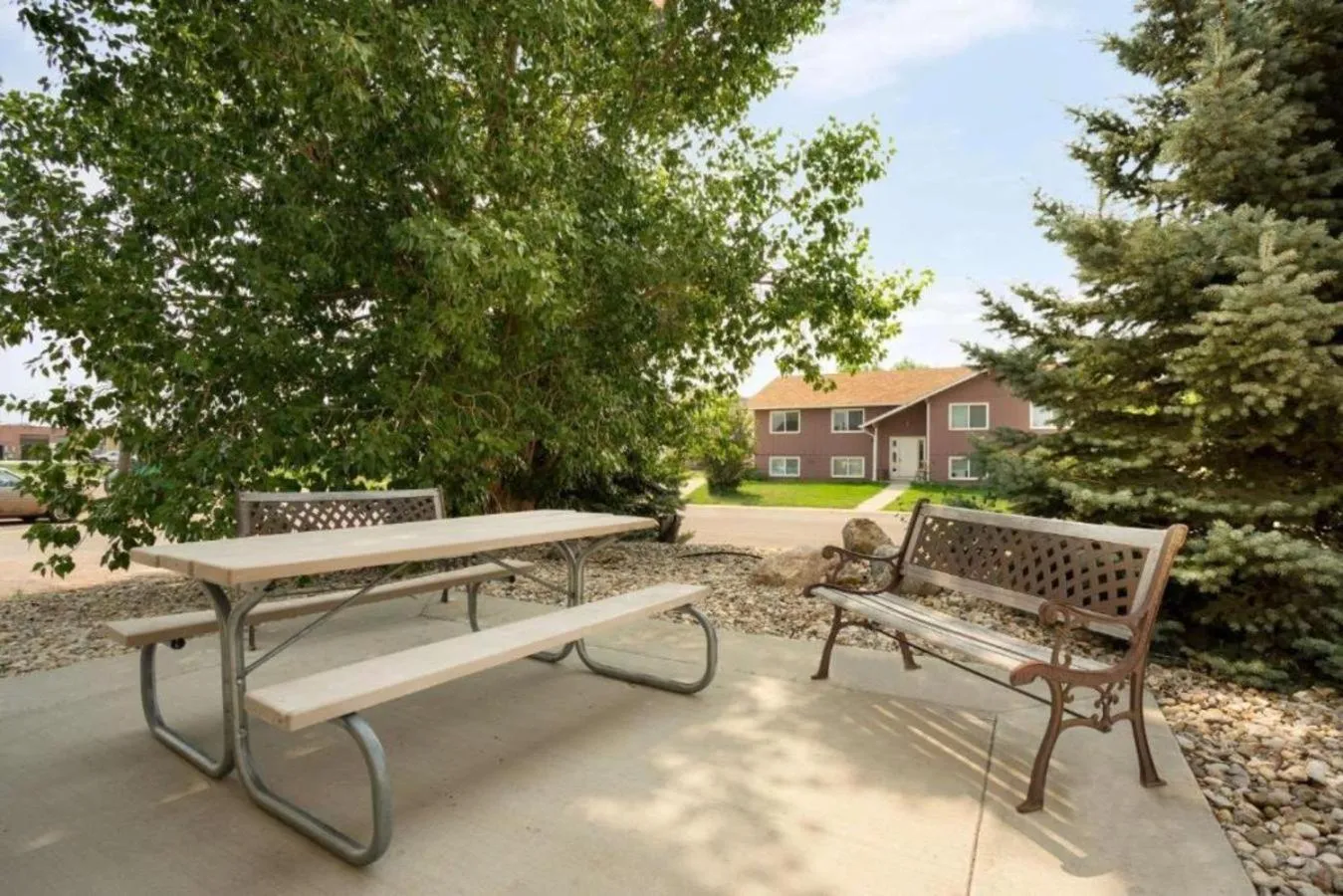 Patio in Travelodge by Wyndham Gillette