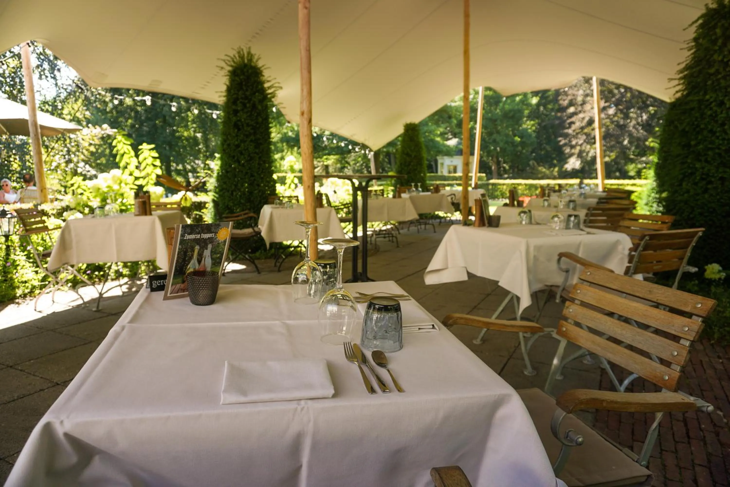 Balcony/Terrace in Kasteel De Vanenburg
