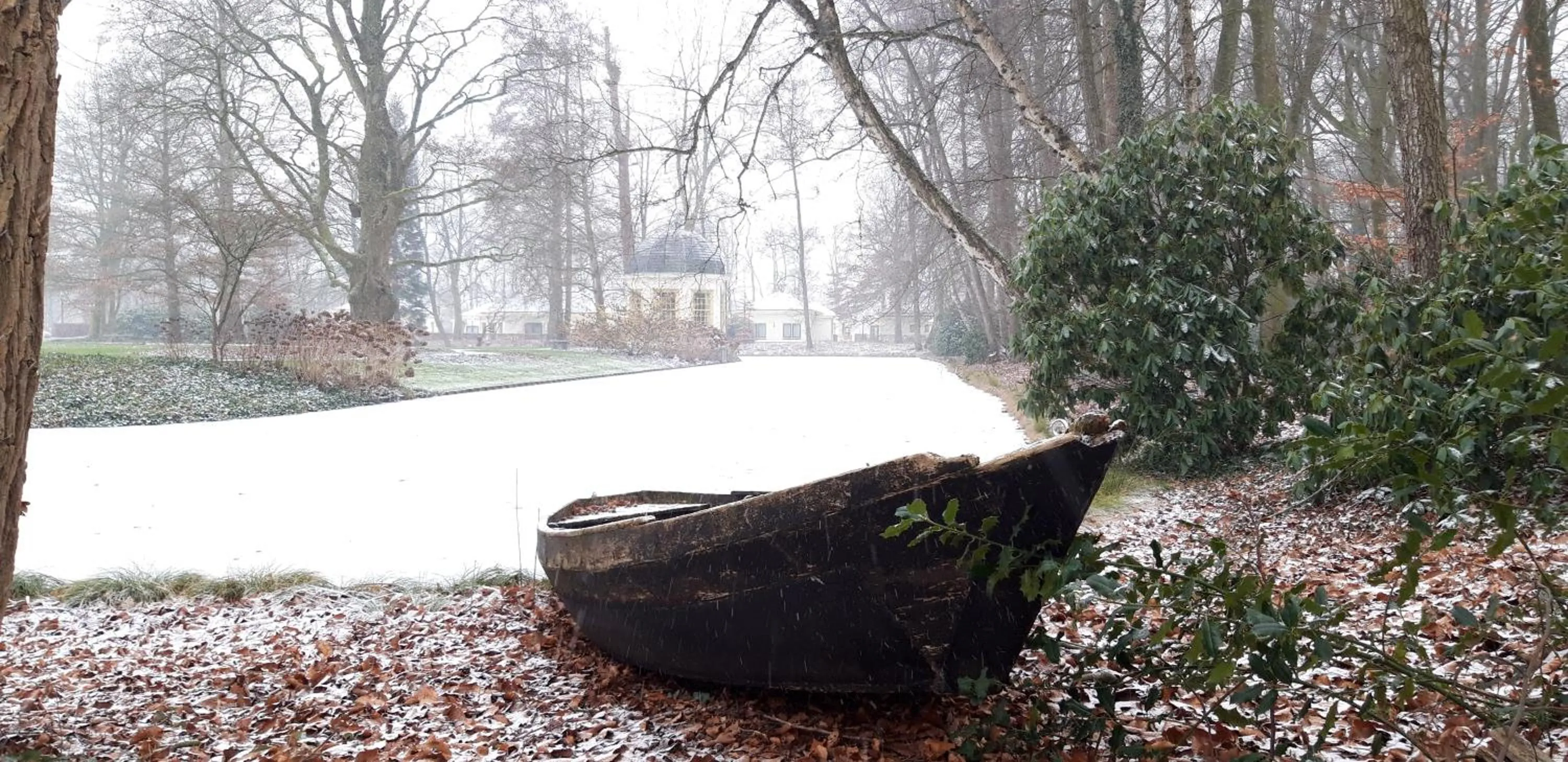 Winter in Kasteel De Vanenburg