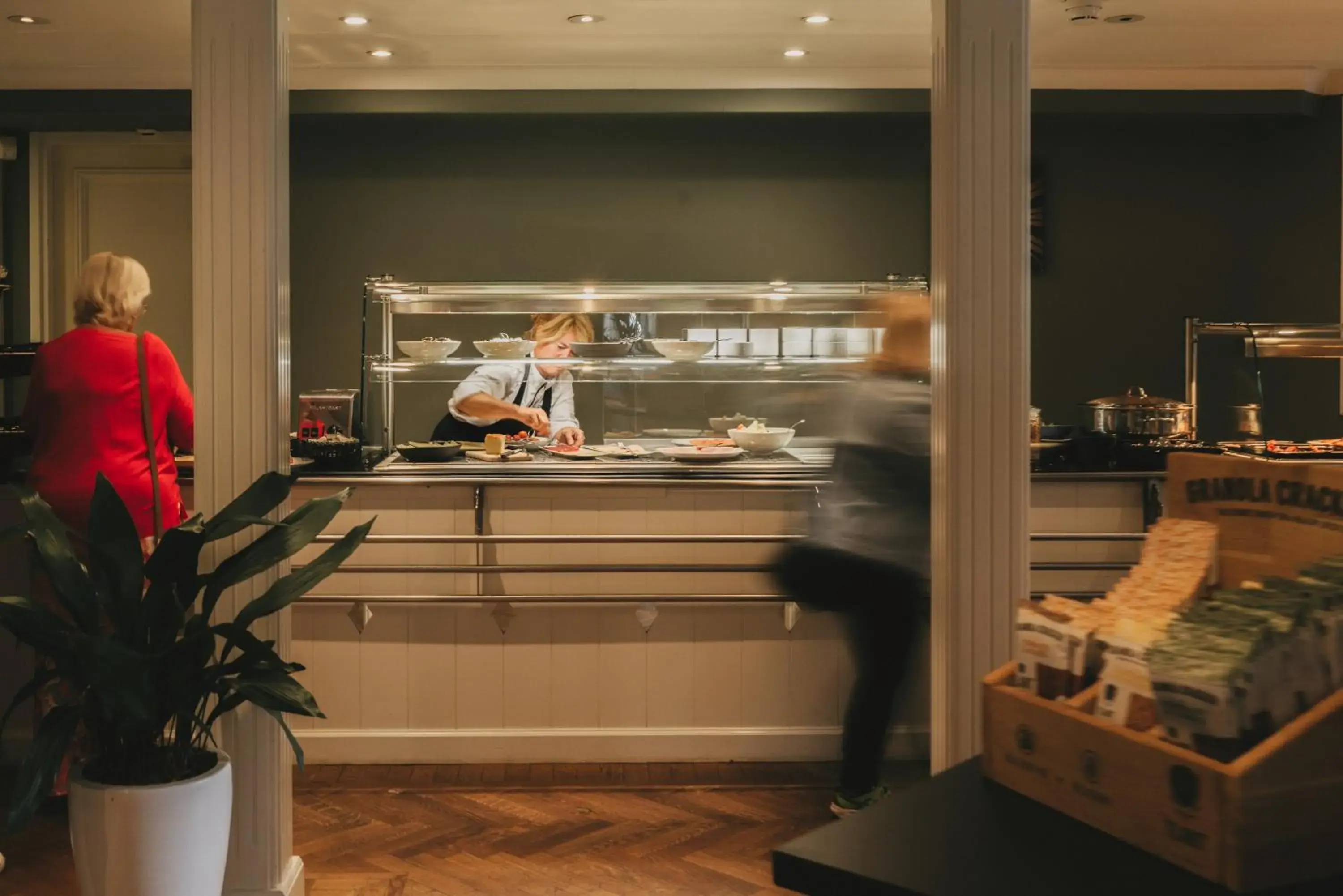 Buffet breakfast in Kasteel De Vanenburg Buffet breakfast in Kasteel De Vanenburg