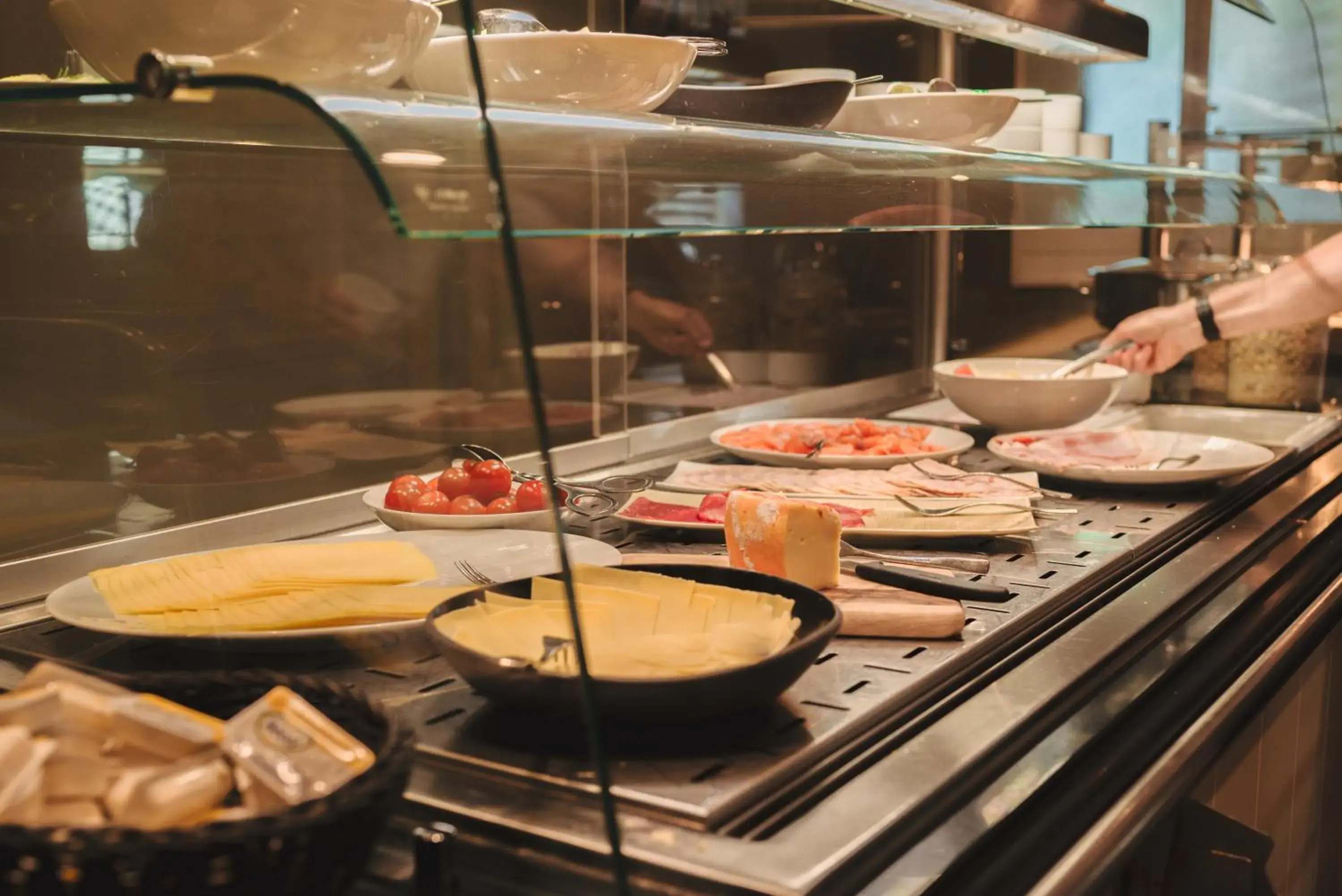 Continental breakfast in Kasteel De Vanenburg Continental breakfast in Kasteel De Vanenburg