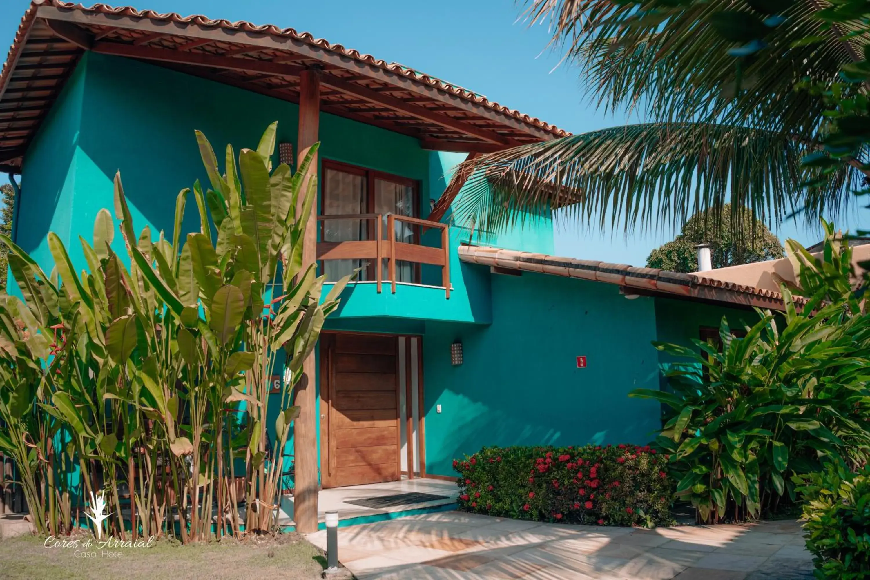 Facade/entrance in Cores do Arraial Residence Hotel Facade/entrance in Cores do Arraial Residence Hotel