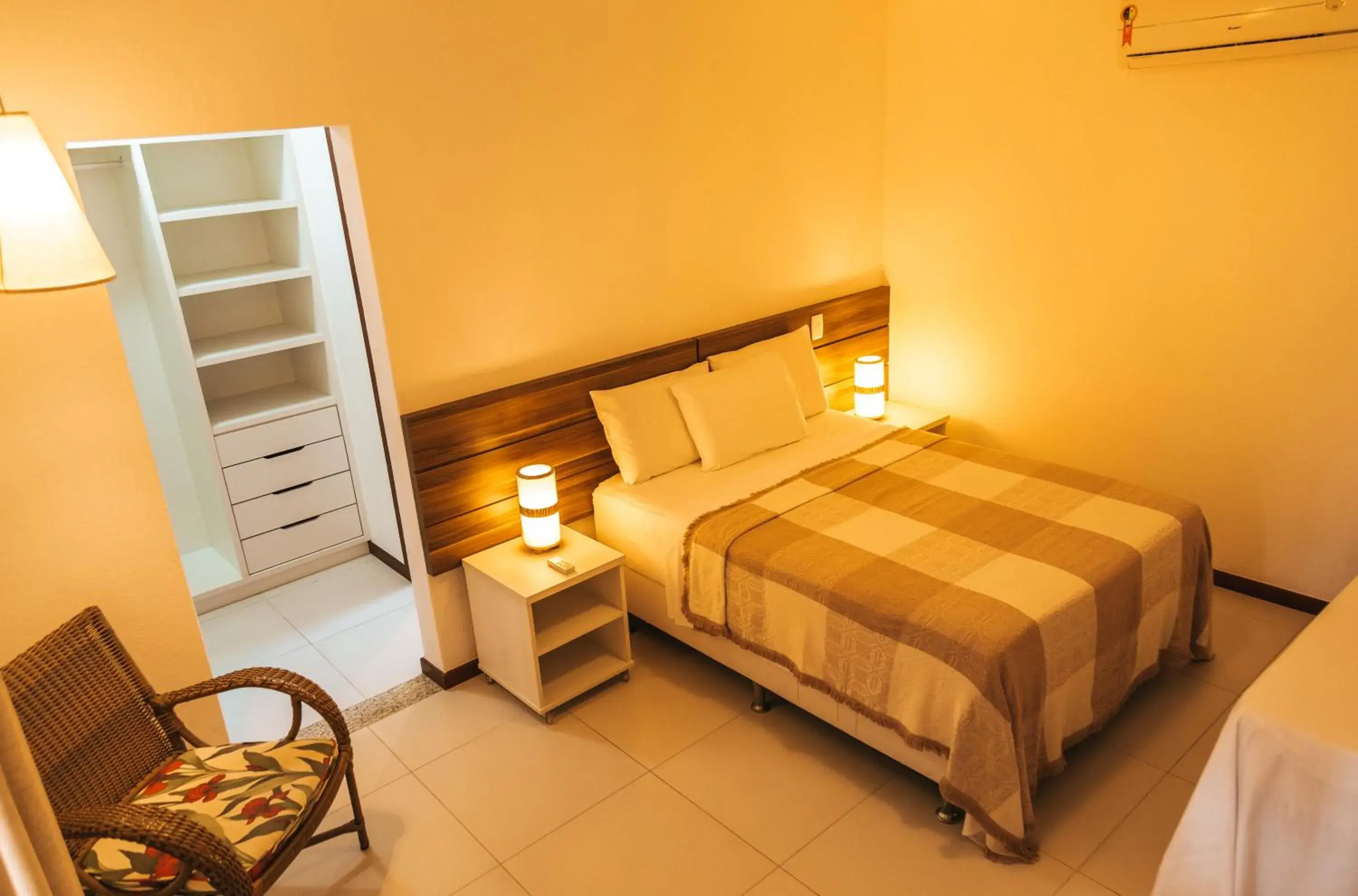 Bed in Cores do Arraial Residence Hotel Bed in Cores do Arraial Residence Hotel