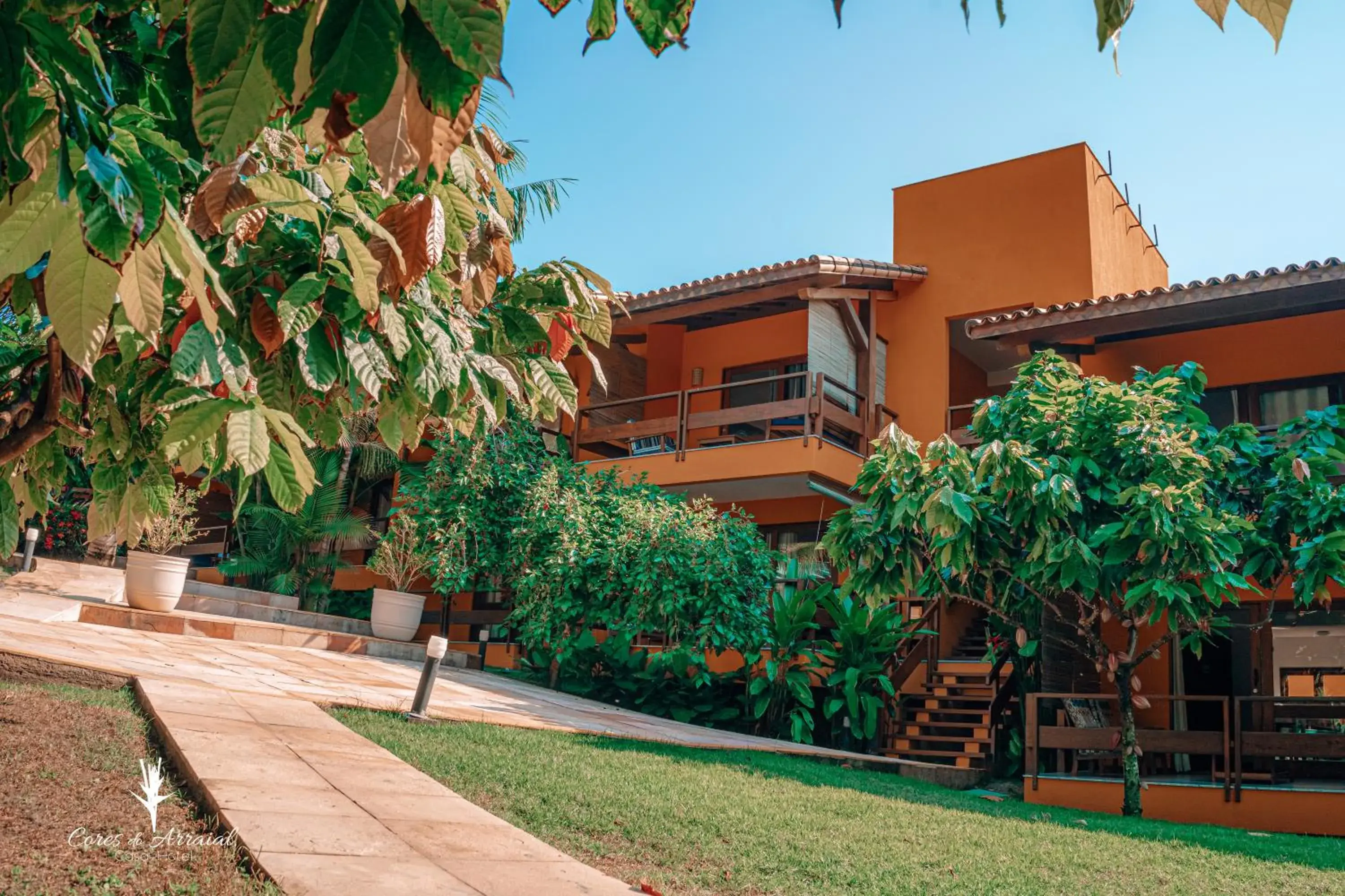 Property building in Cores do Arraial Residence Hotel Property building in Cores do Arraial Residence Hotel