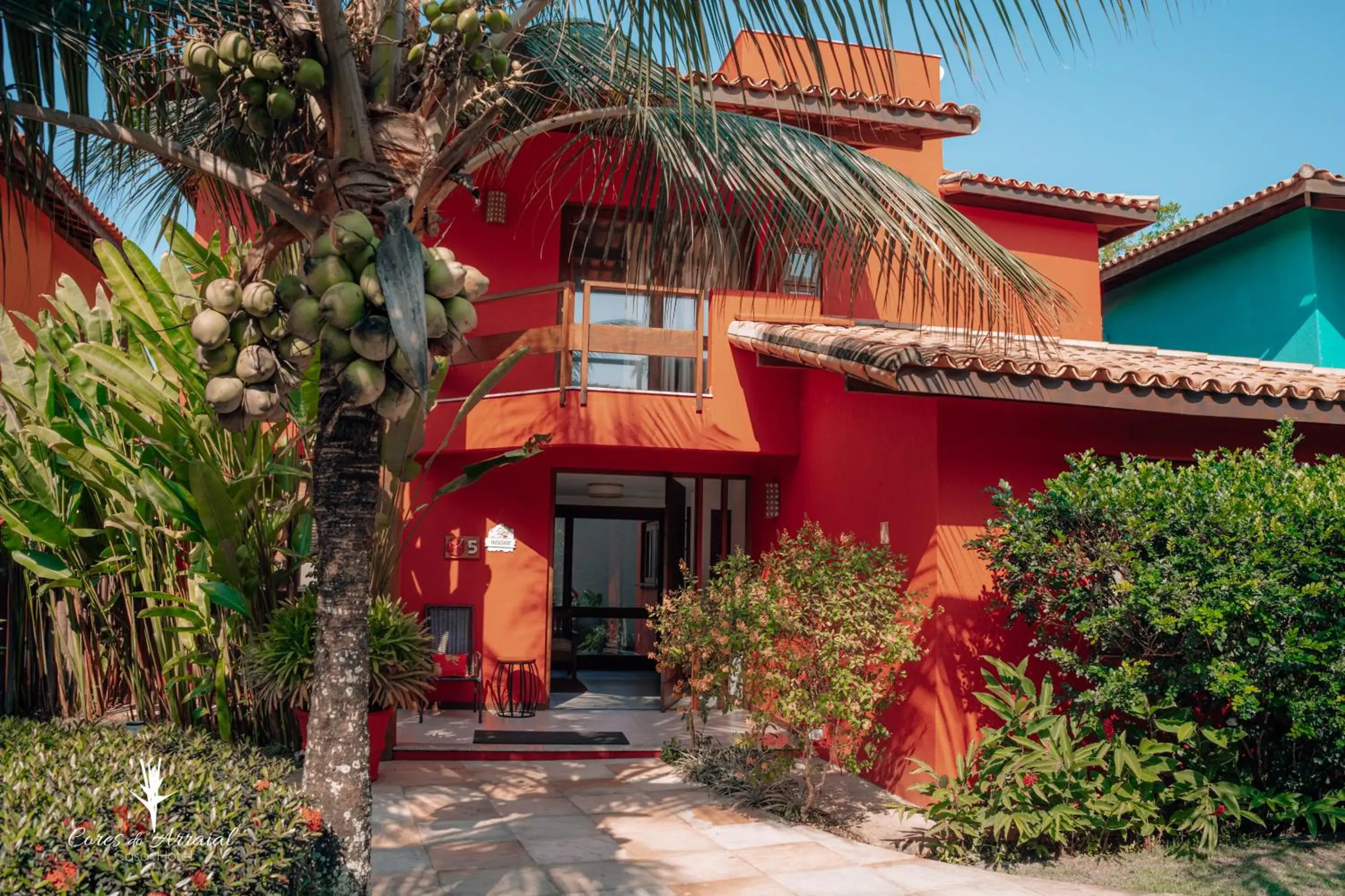 Facade/entrance in Cores do Arraial Residence Hotel Facade/entrance in Cores do Arraial Residence Hotel