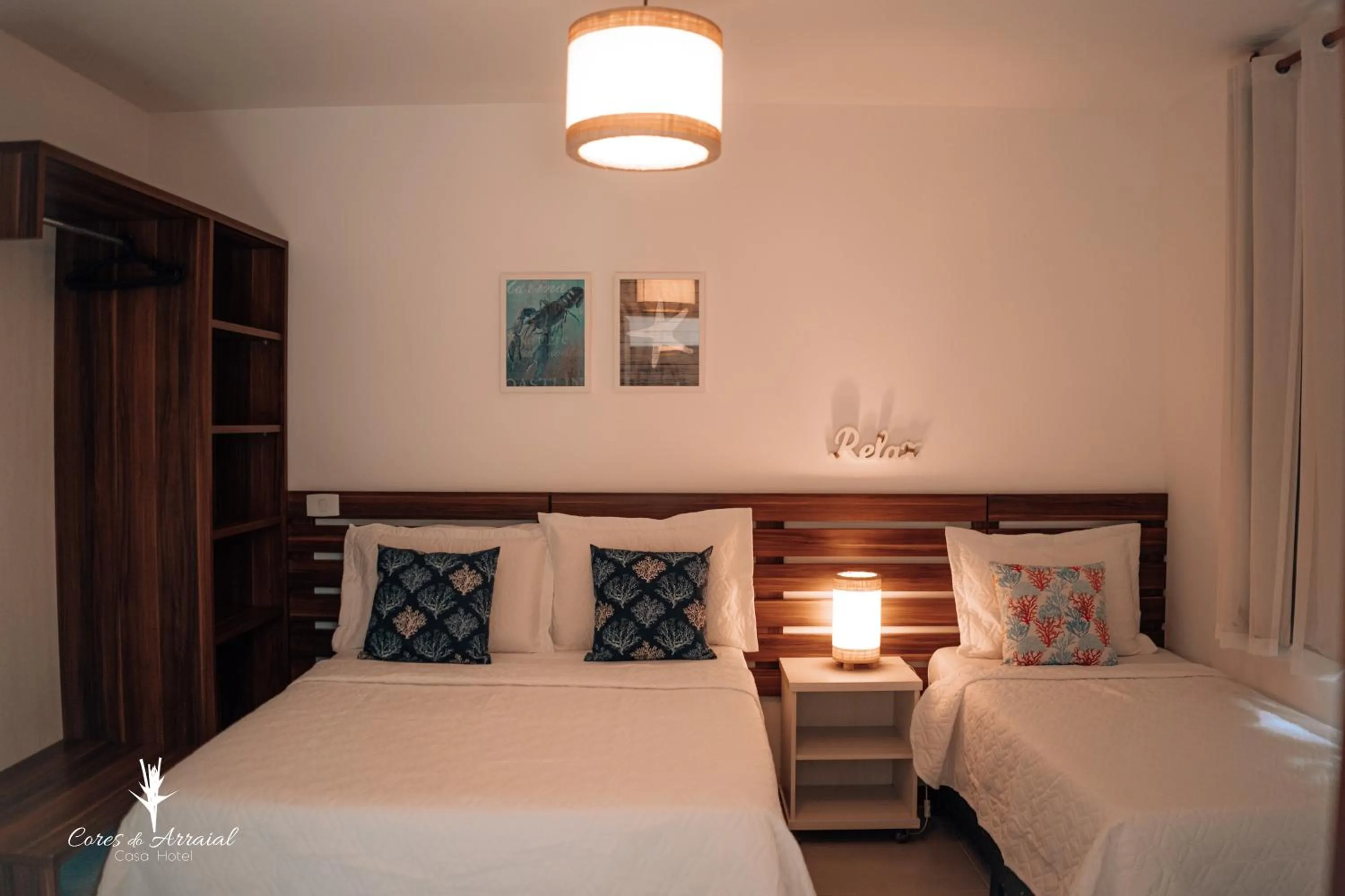 Photo of the whole room, Bed in Cores do Arraial Residence Hotel
