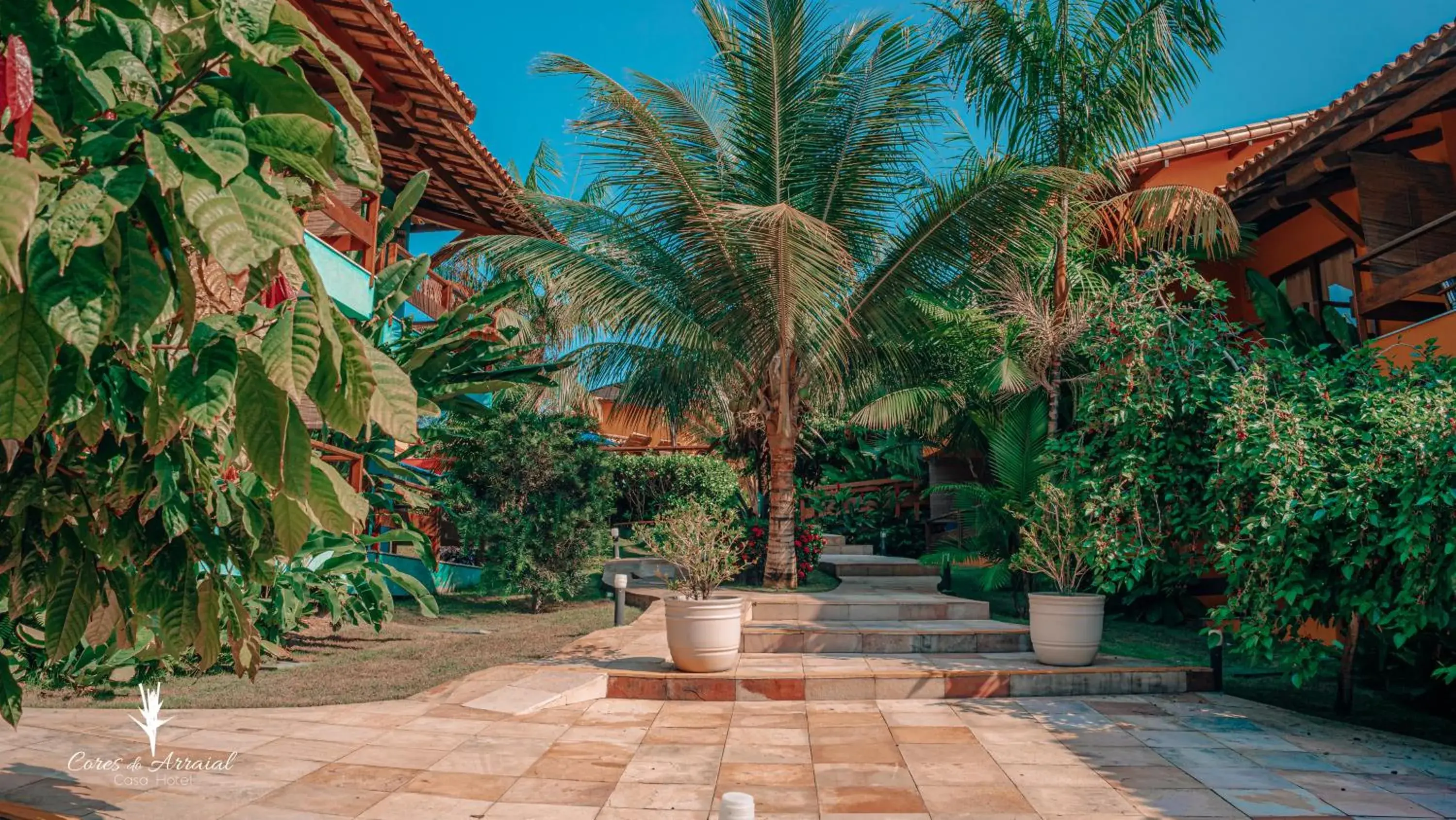 Property building in Cores do Arraial Residence Hotel Property building in Cores do Arraial Residence Hotel