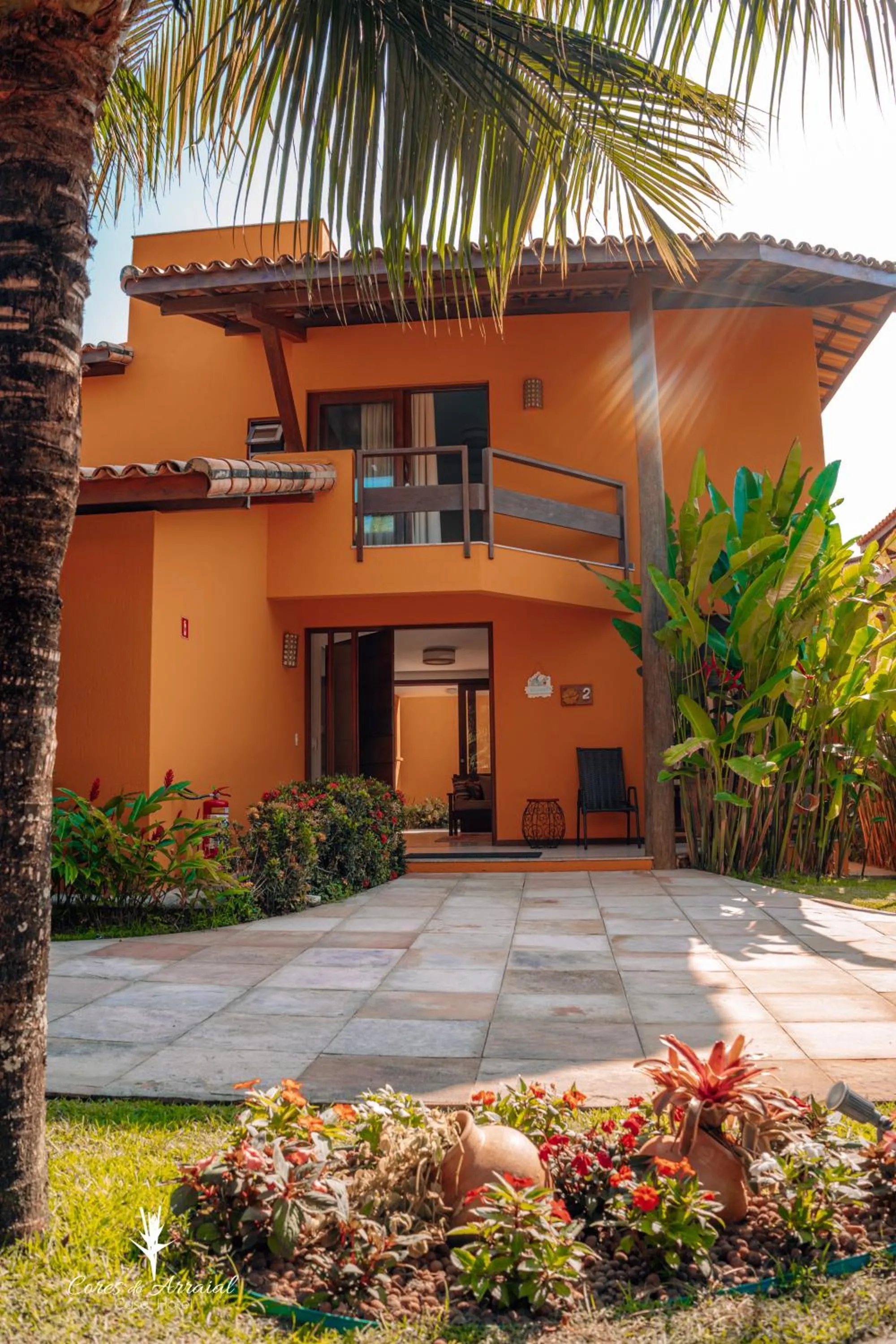 Facade/entrance in Cores do Arraial Residence Hotel