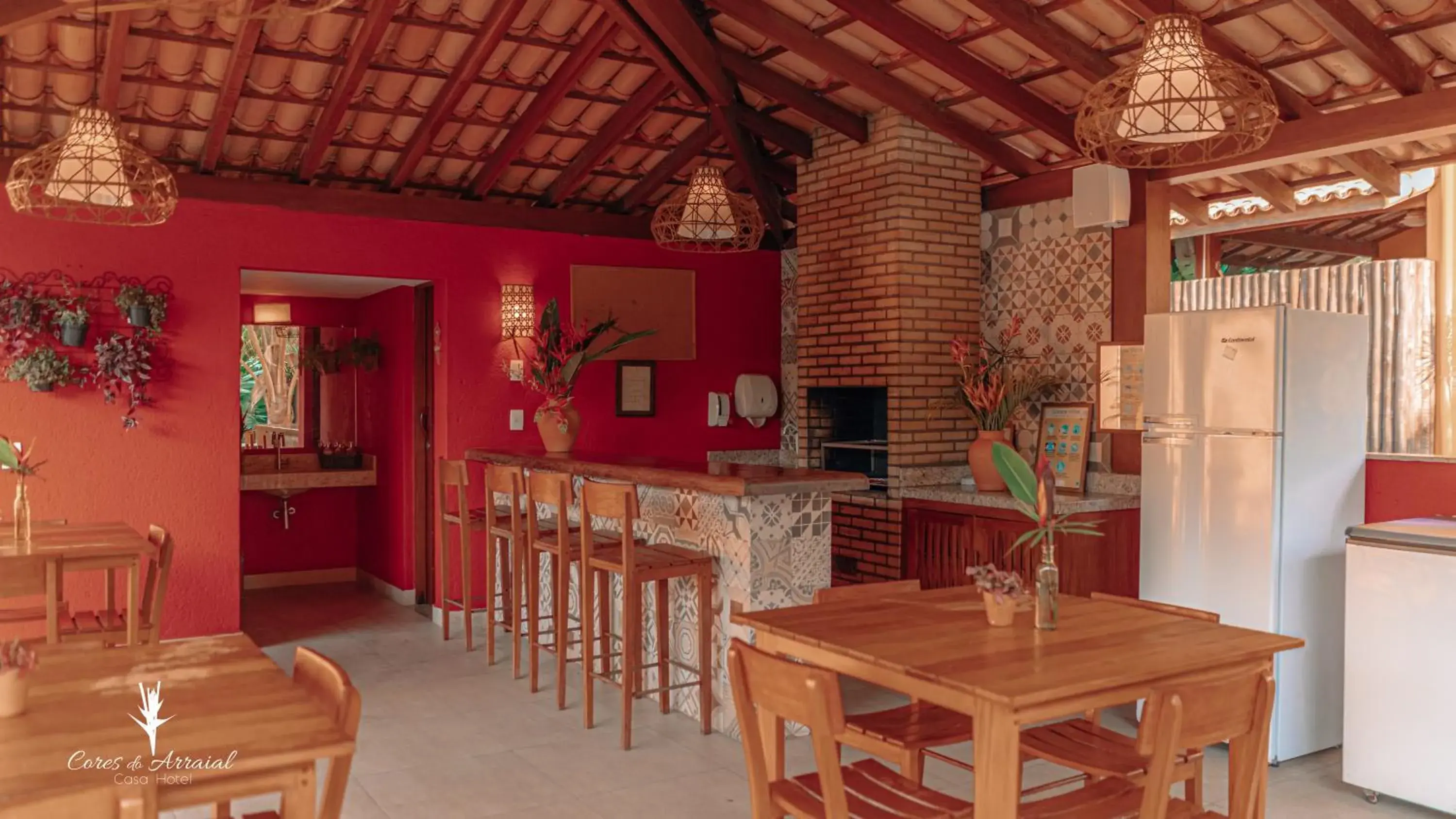 Lounge or bar in Cores do Arraial Residence Hotel Lounge or bar in Cores do Arraial Residence Hotel