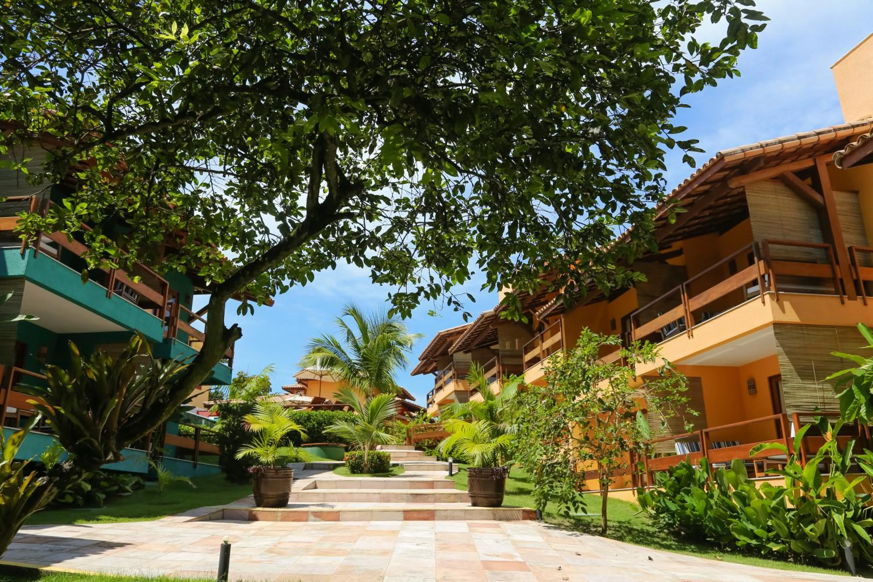 Garden in Cores do Arraial Residence Hotel