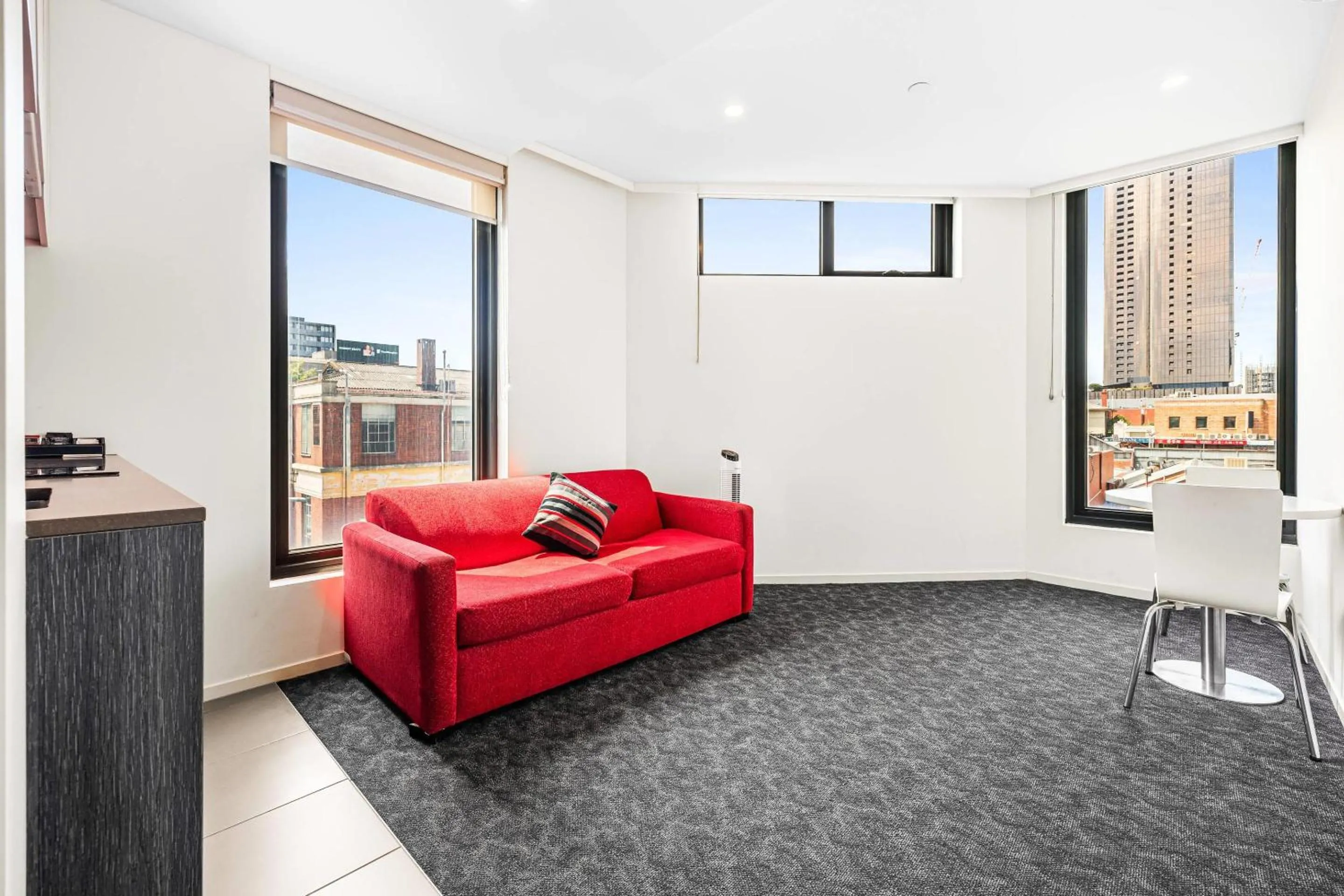 Bedroom in Comfort Apartments Box Hill