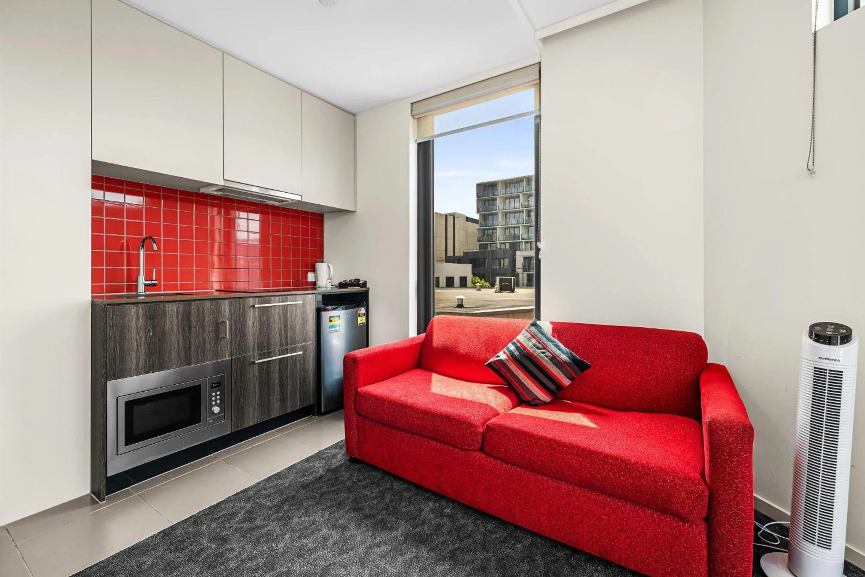 Bedroom in Comfort Apartments Box Hill