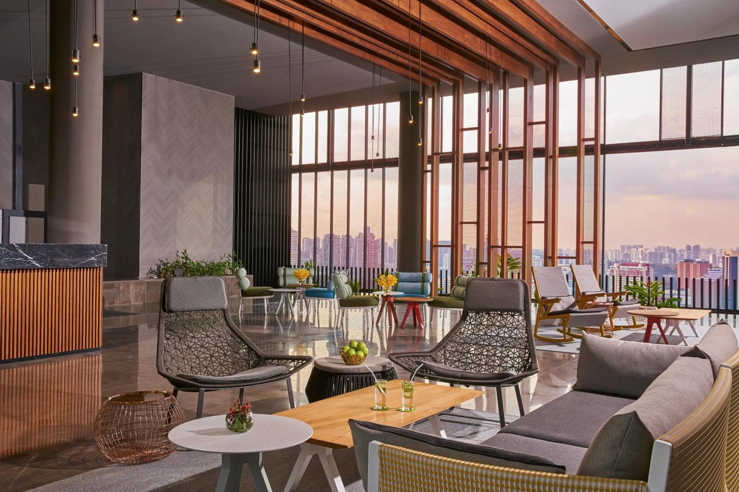 Restaurant/places to eat in Oasia Hotel Downtown, Singapore by Far East Hospitality