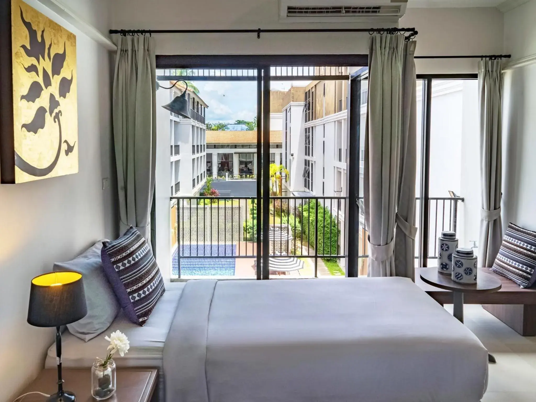 Photo of the whole room, Bed in Fortune Riverview Hotel Chiang Khong Photo of the whole room, Bed in Fortune Riverview Hotel Chiang Khong