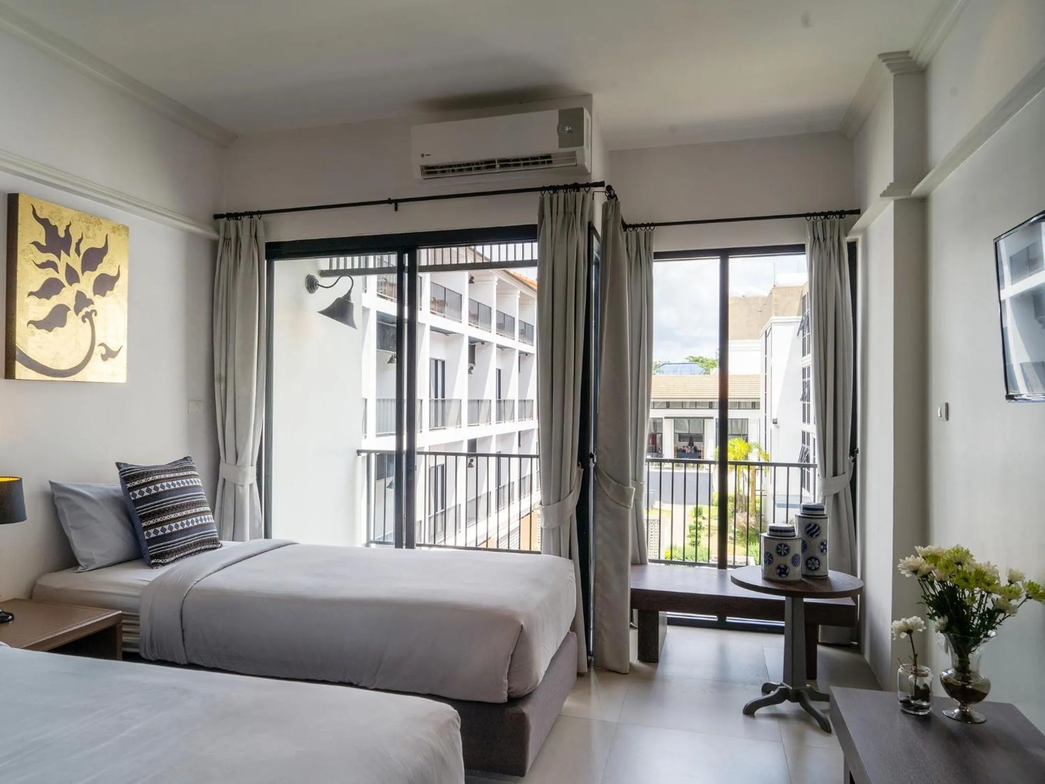 Bed in Fortune Riverview Hotel Chiang Khong