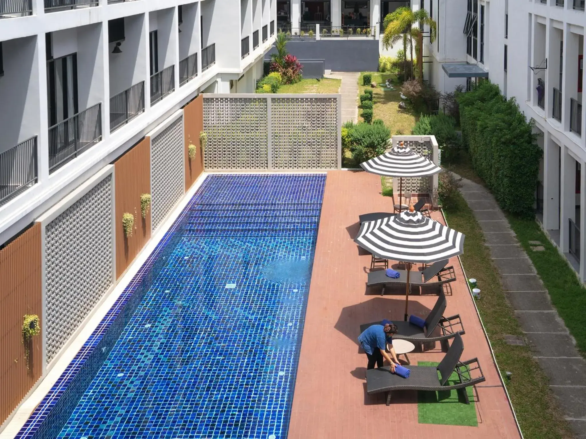 Swimming pool in Fortune Riverview Hotel Chiang Khong Swimming pool in Fortune Riverview Hotel Chiang Khong
