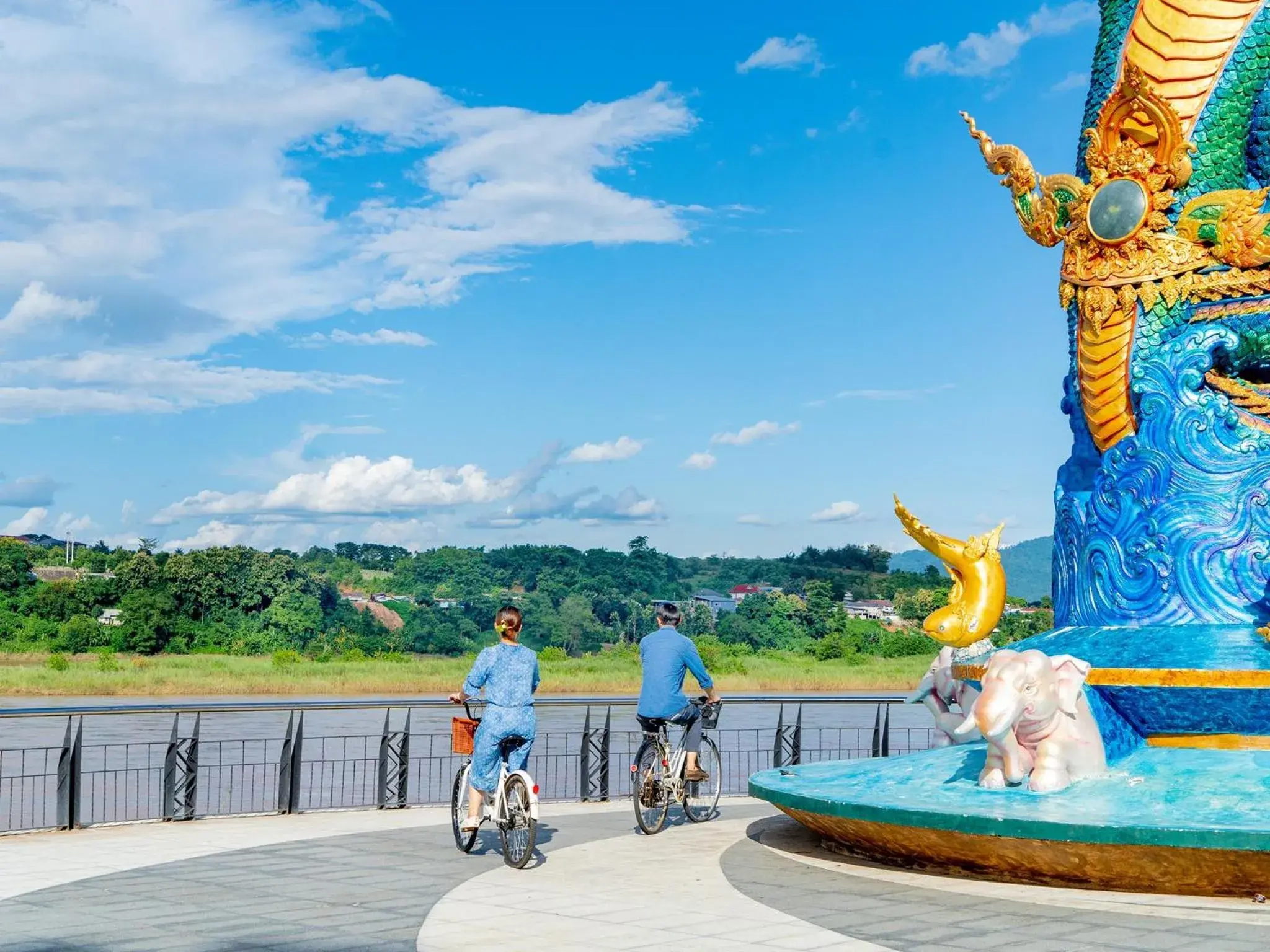 Cycling in Fortune Riverview Hotel Chiang Khong Cycling in Fortune Riverview Hotel Chiang Khong
