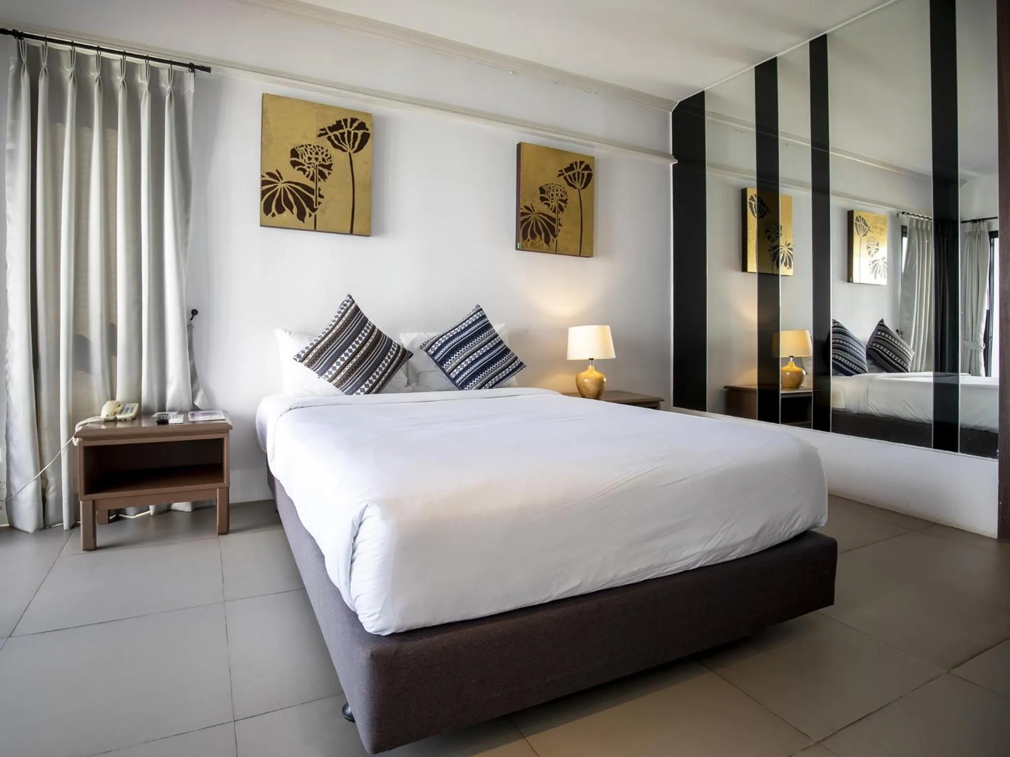 Bed in Fortune Riverview Hotel Chiang Khong