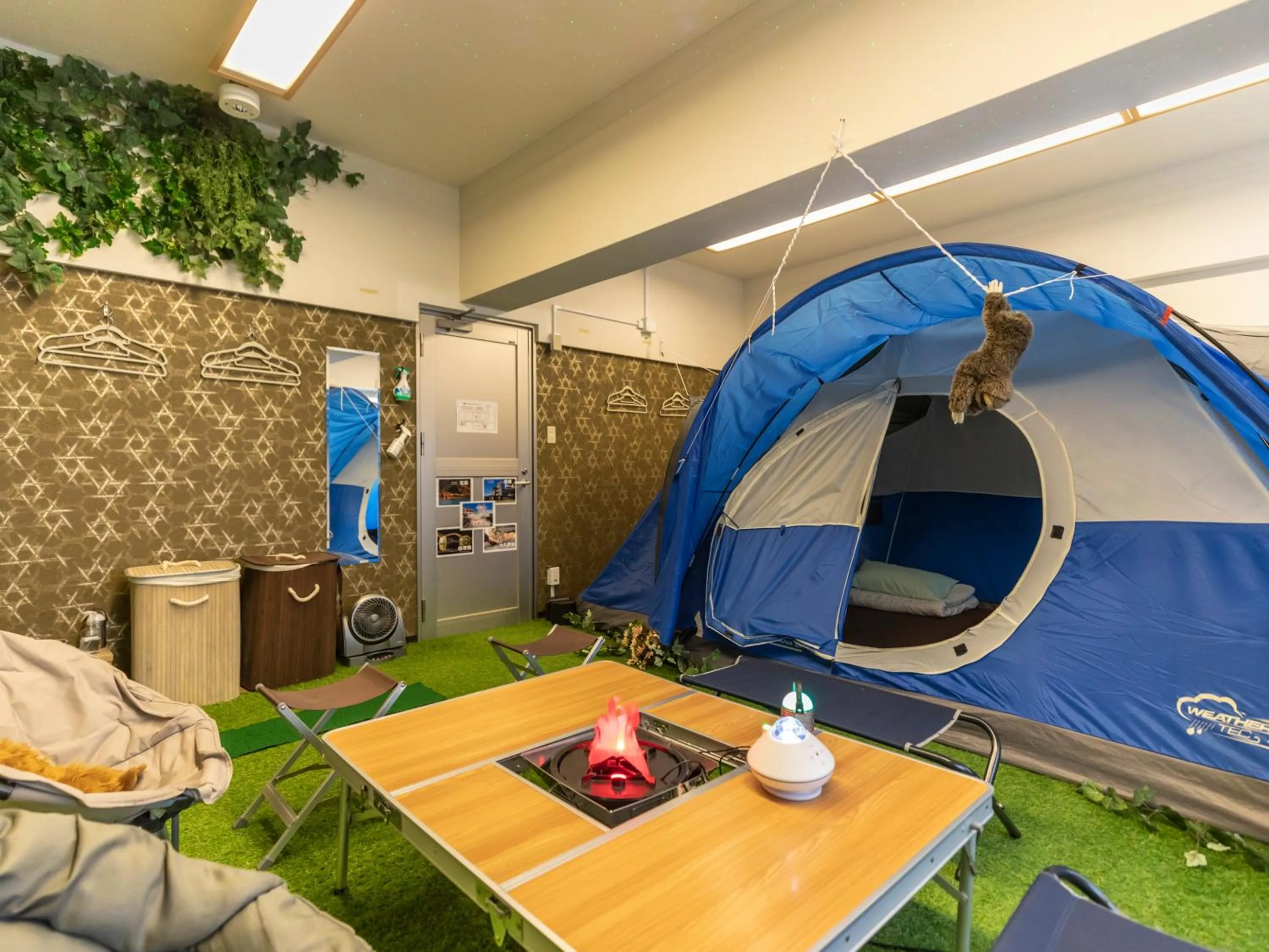 Decorative detail in Omotenashi Hostel Miyajima