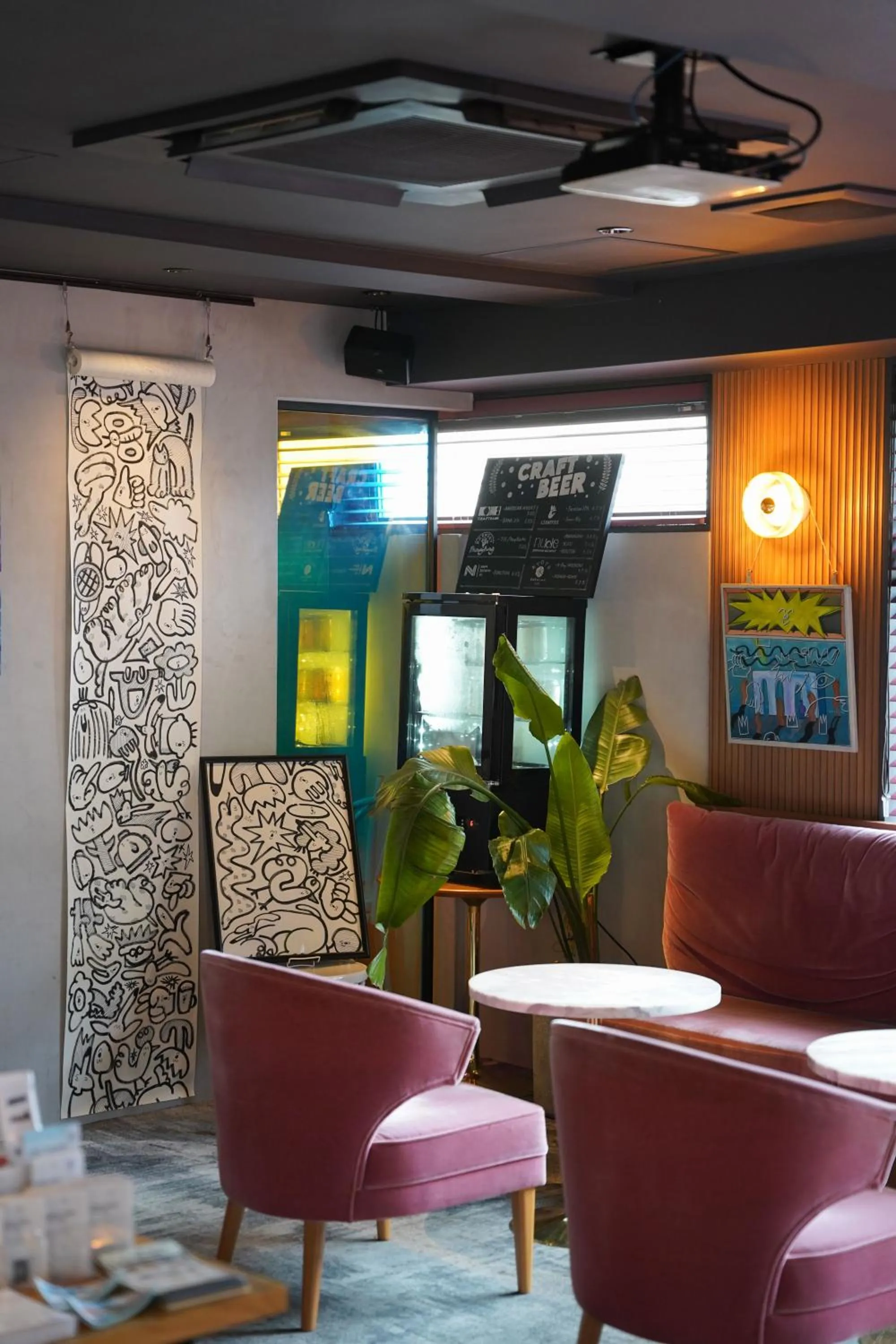 Decorative detail in Hotel She, Kyoto