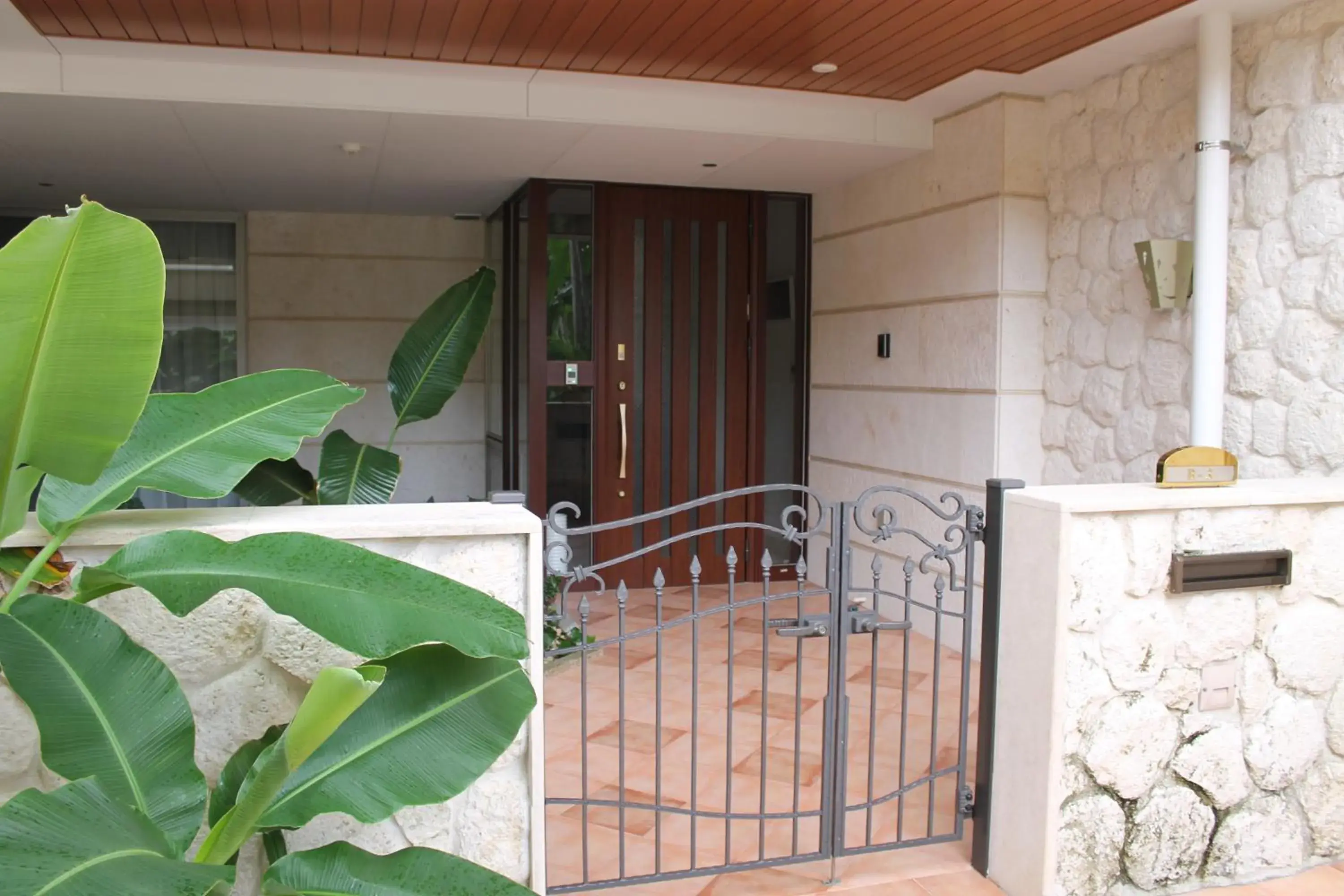 Facade/entrance in The Ubufuru Ishigaki Facade/entrance in The Ubufuru Ishigaki