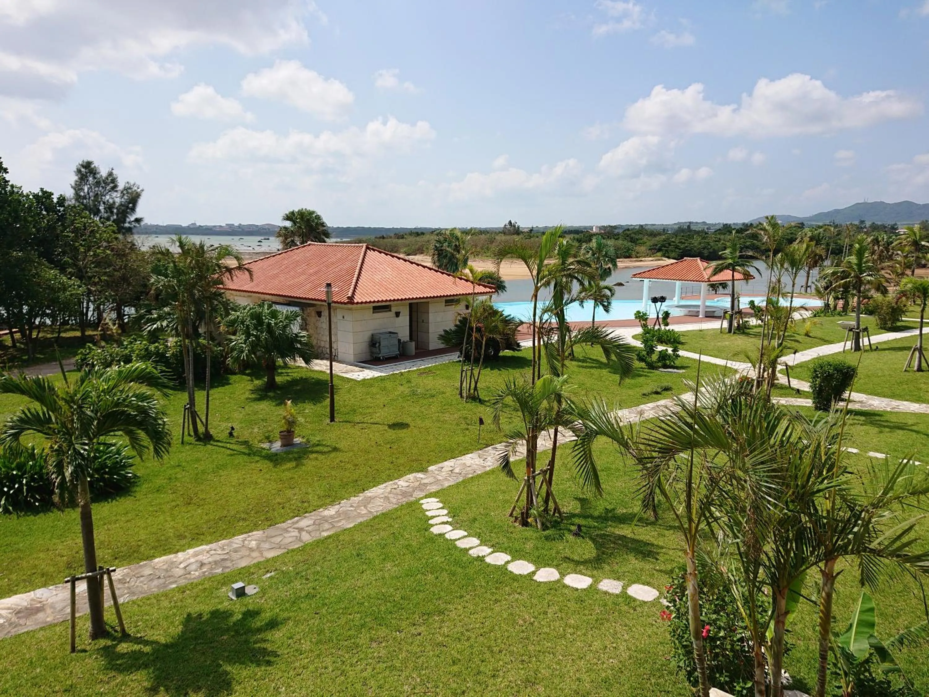 Garden view in The Ubufuru Ishigaki