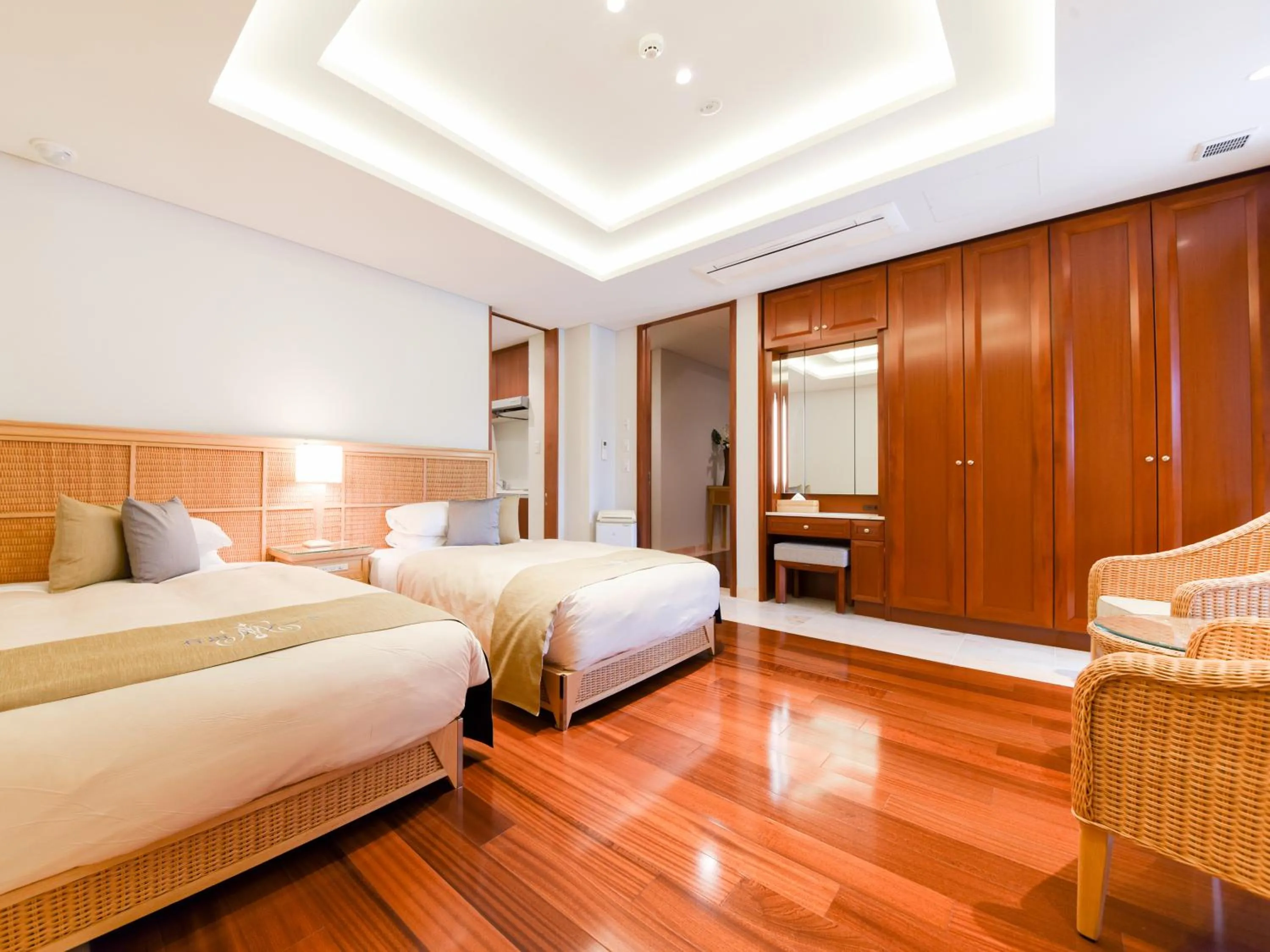 Photo of the whole room, Bed in The Ubufuru Ishigaki