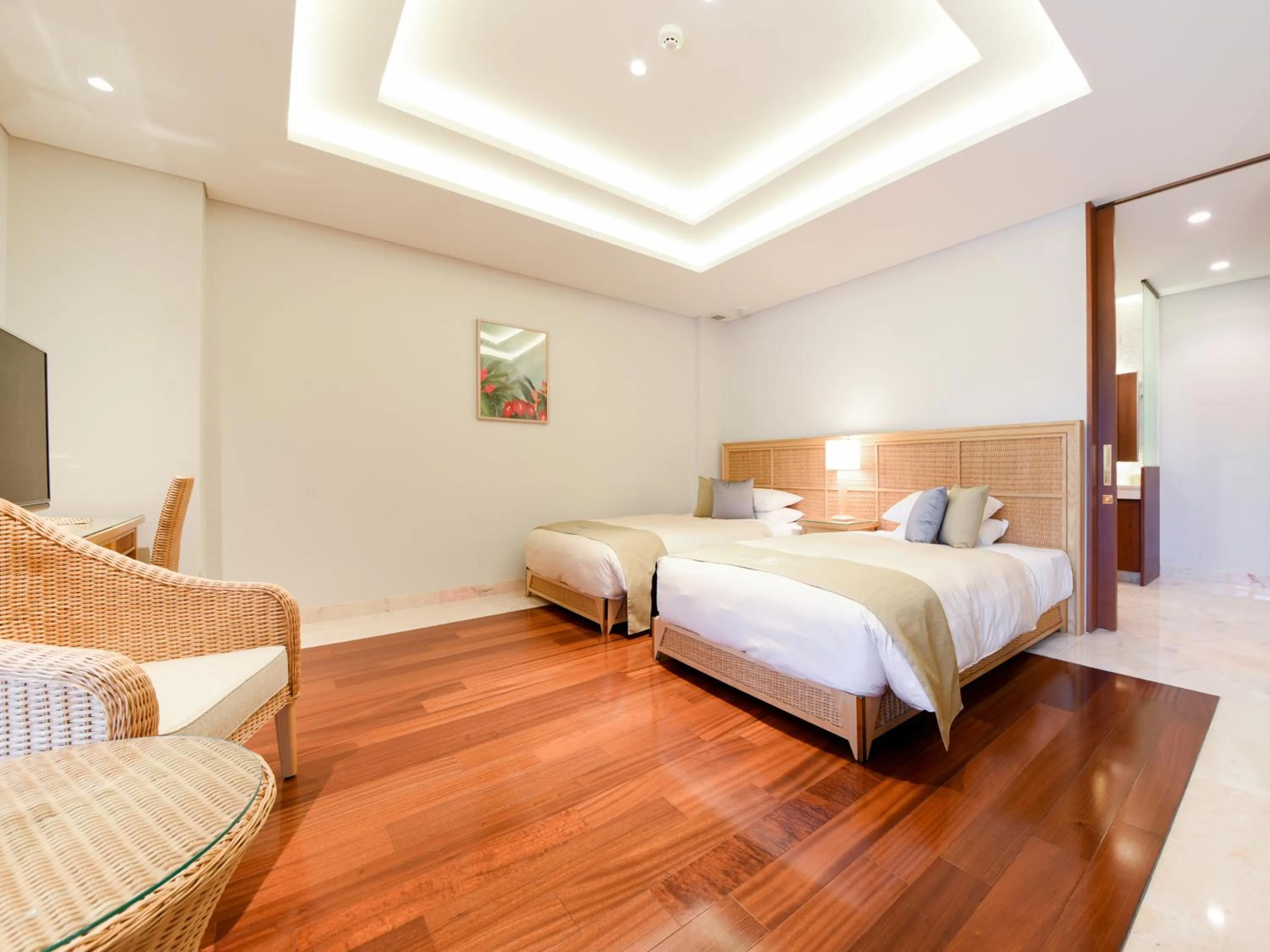 Photo of the whole room, Bed in The Ubufuru Ishigaki