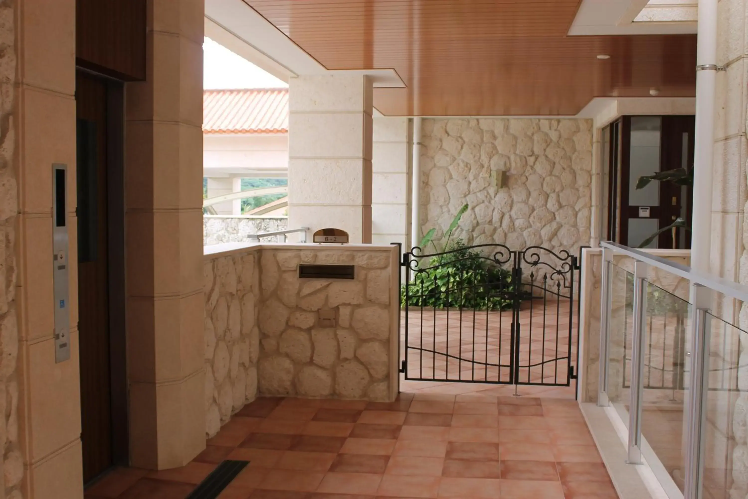 Facade/entrance in The Ubufuru Ishigaki Facade/entrance in The Ubufuru Ishigaki