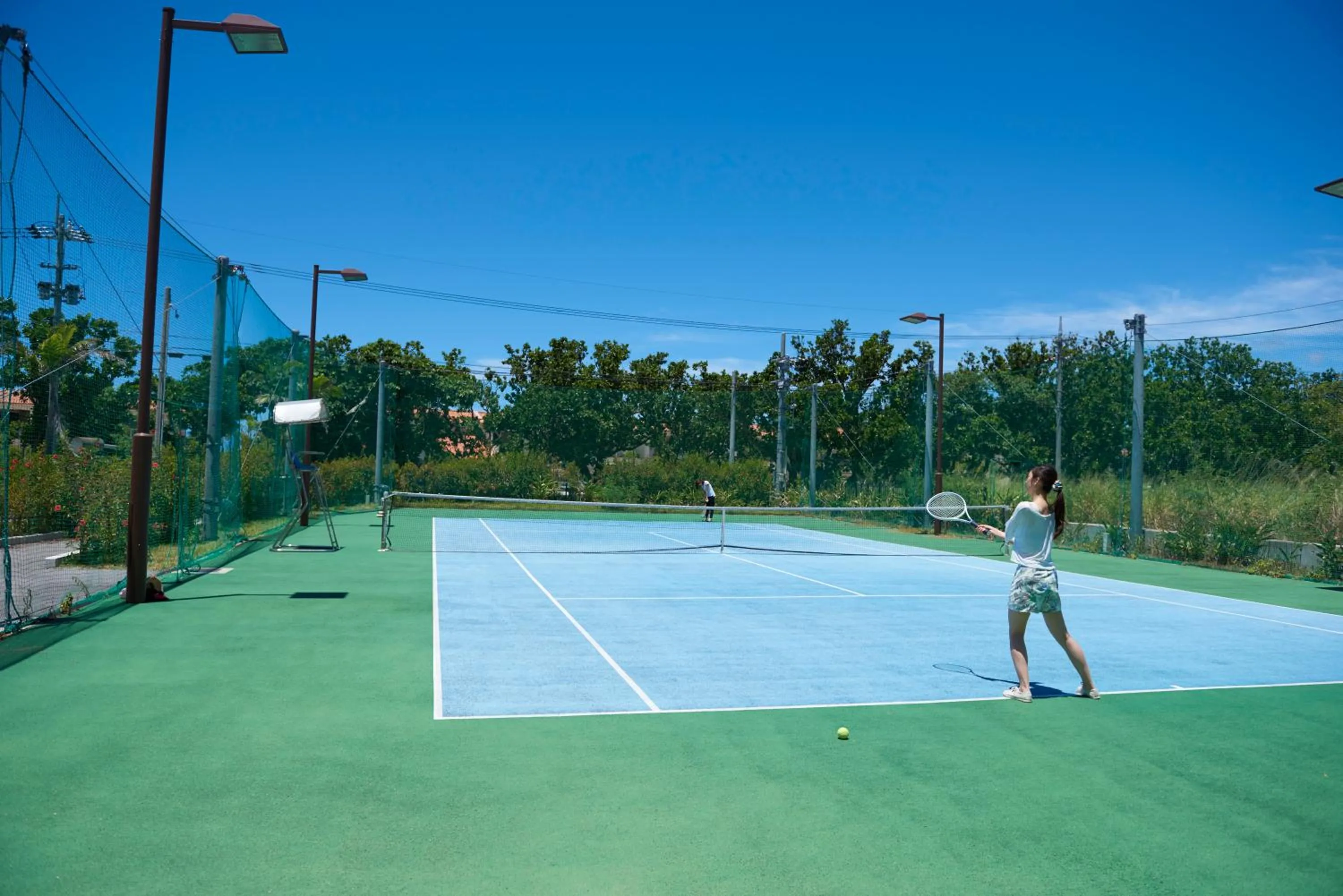 Tennis court in The Ubufuru Ishigaki