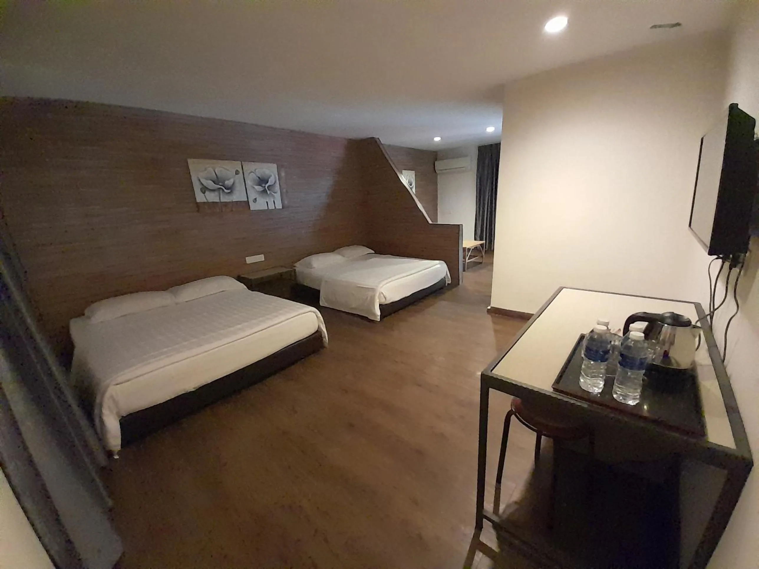 Bed in Talents Motor Park Hotel