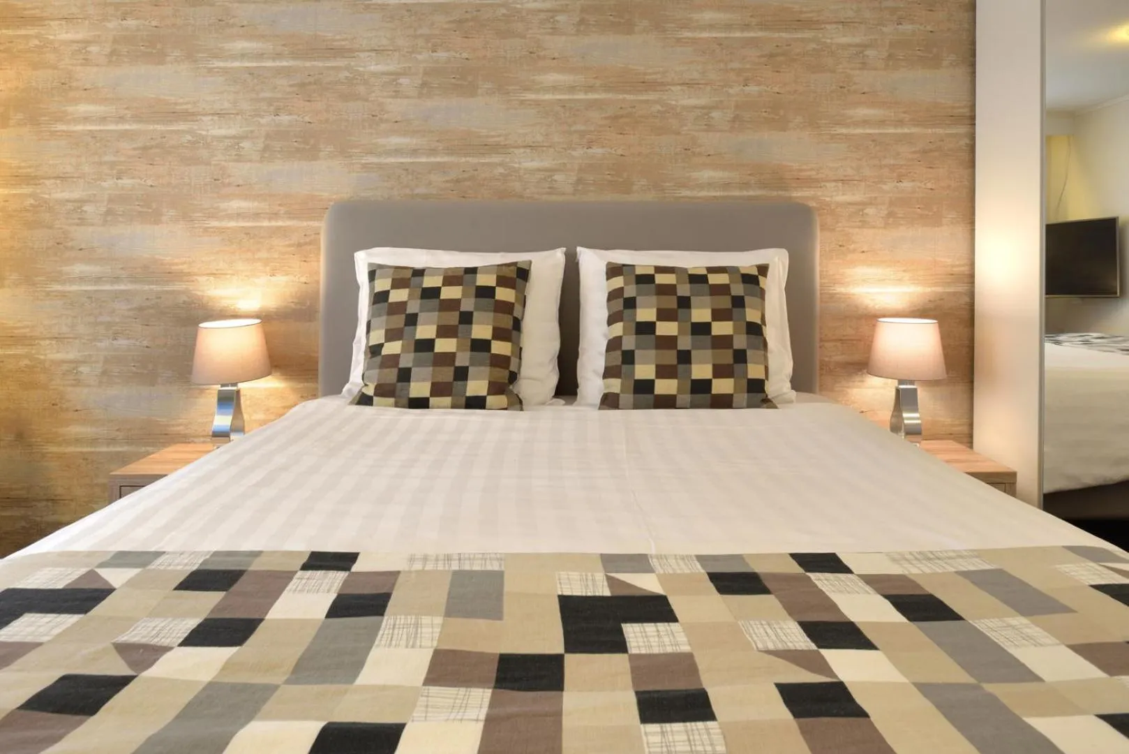 Bed in Hotel Residentie Slenaeken