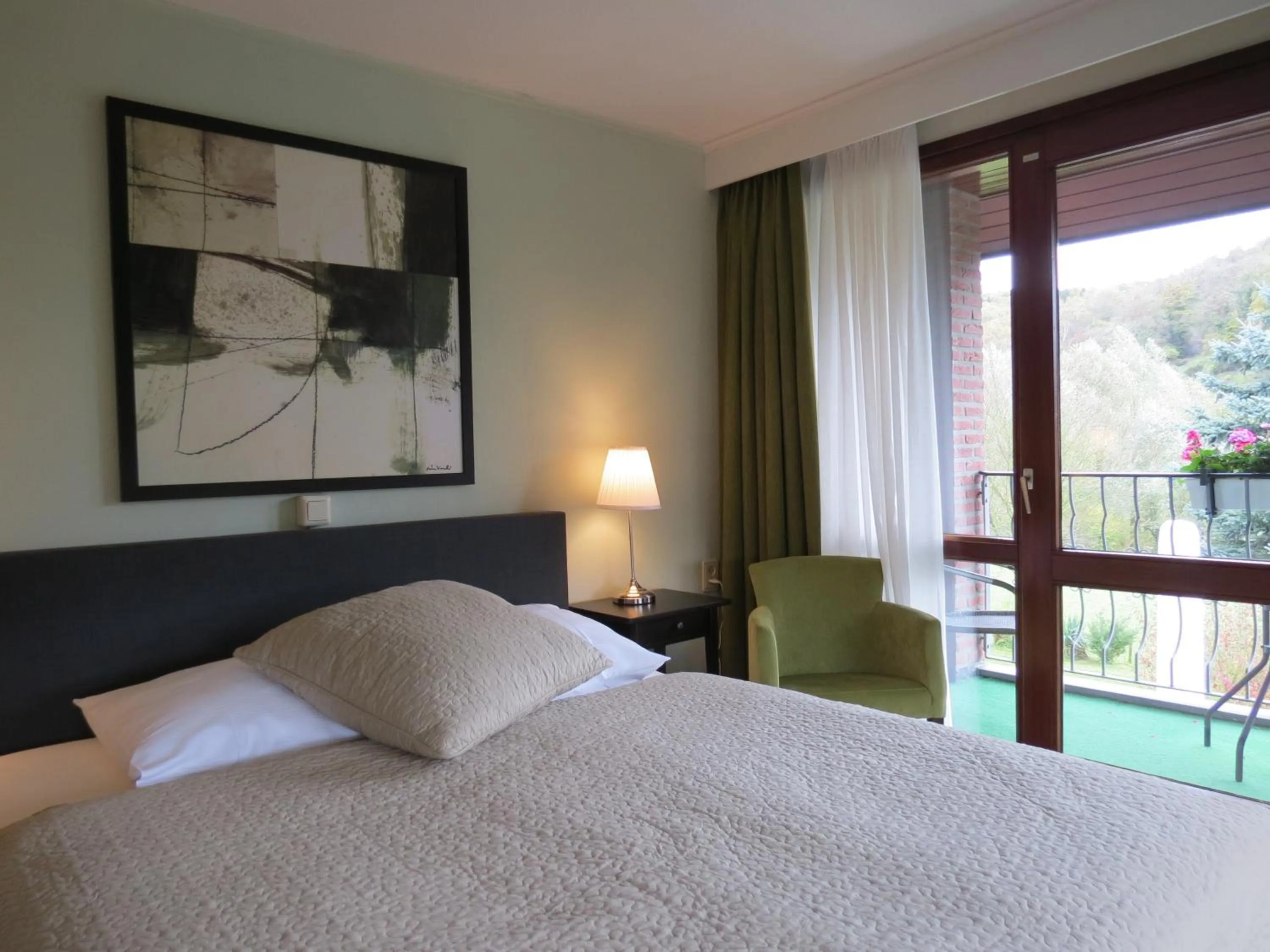 Bed in Hotel Residentie Slenaeken