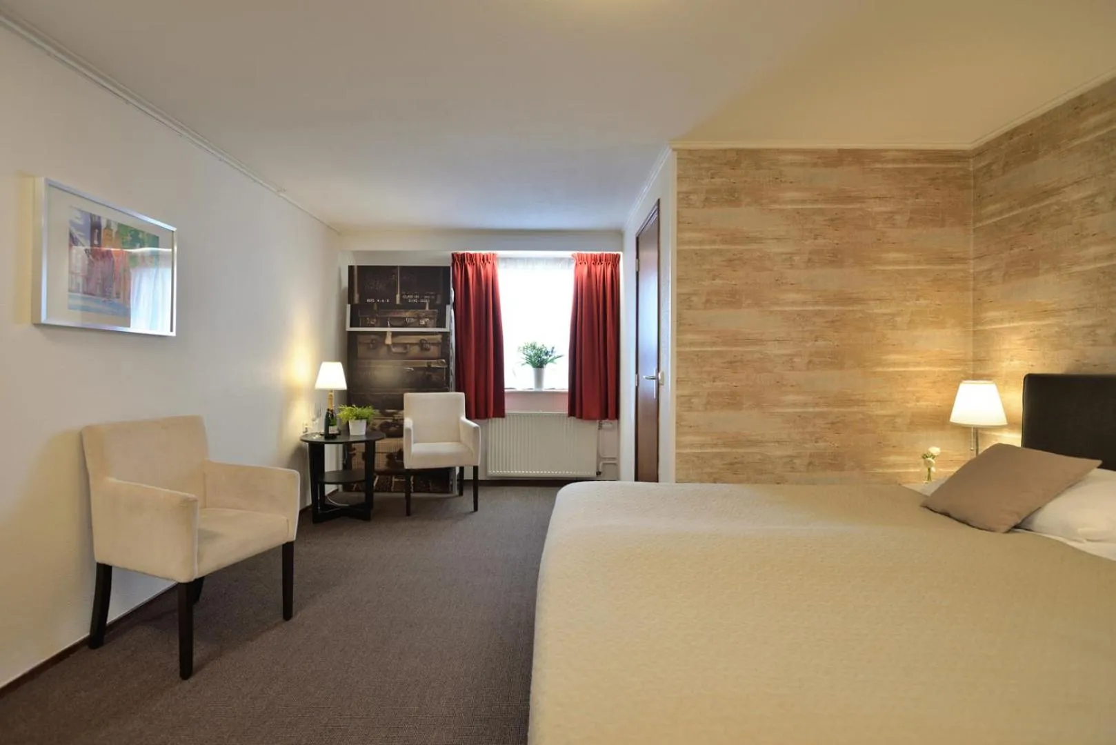 Bed in Hotel Residentie Slenaeken