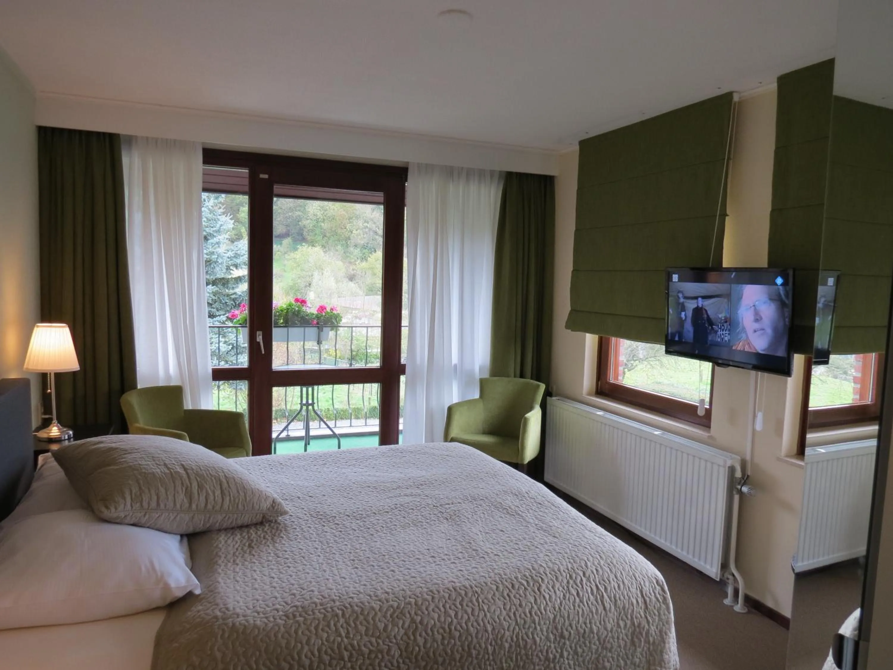 Bed in Hotel Residentie Slenaeken