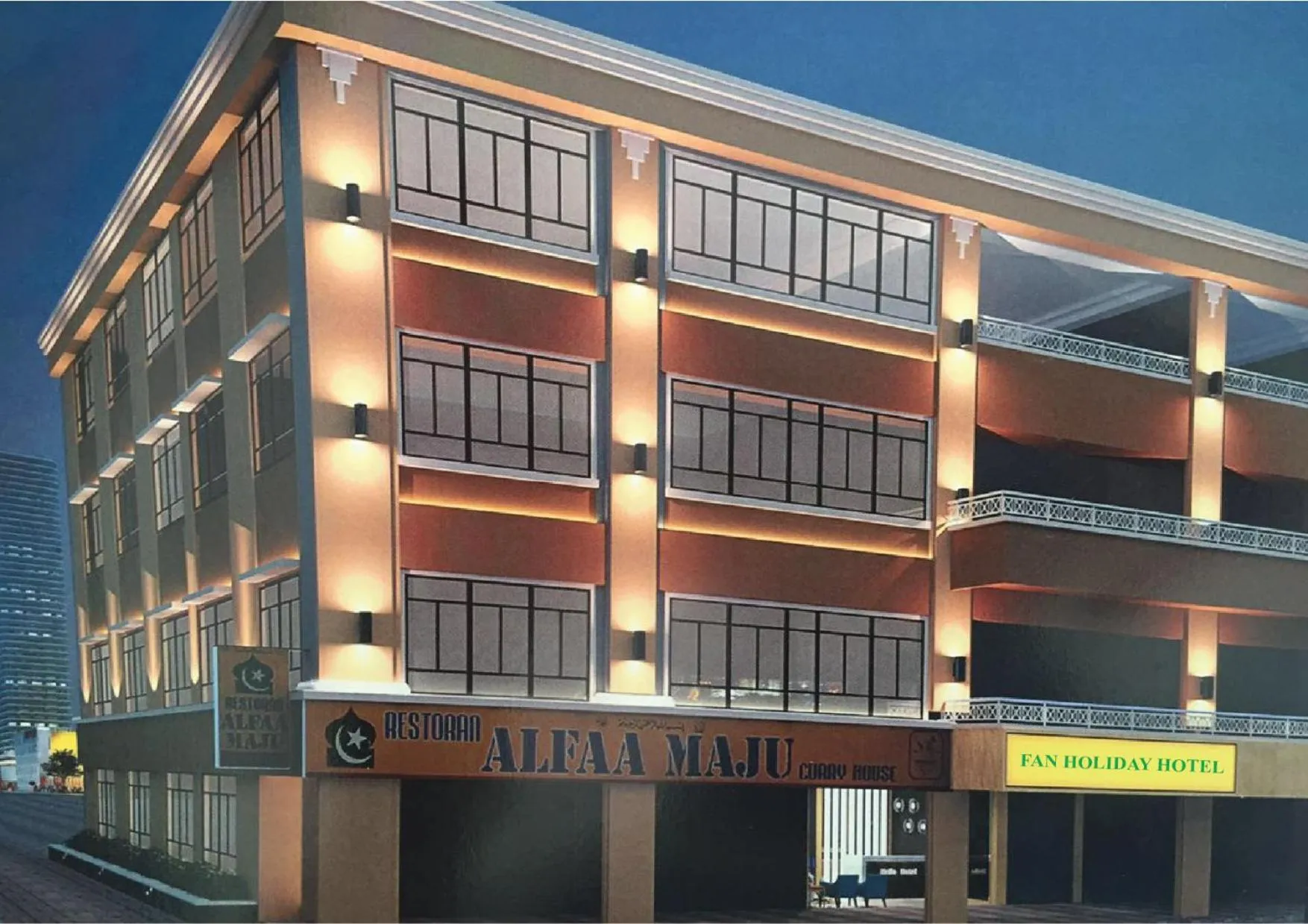 Property building in Fan Holiday Hotel