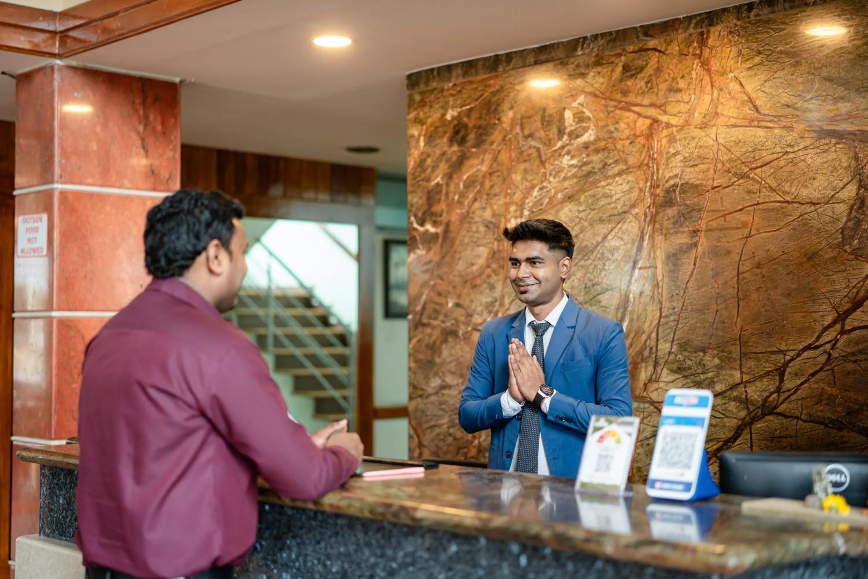Lobby or reception in Hotel Presidency Kempegowda International Airport Bangalore