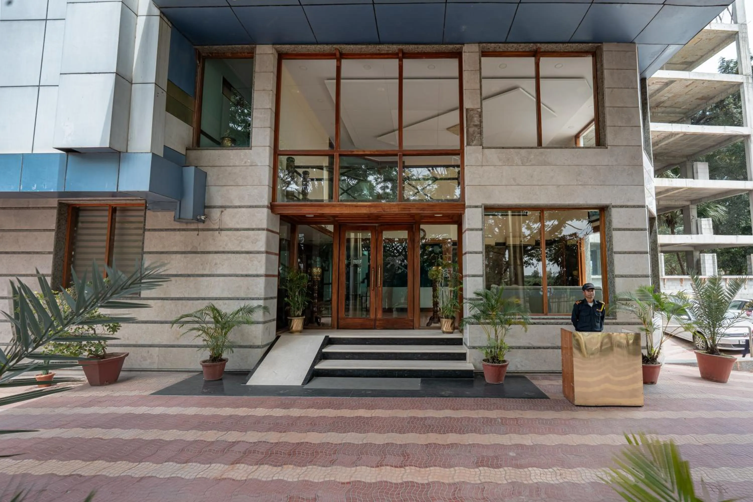 Facade/entrance in Hotel Presidency Kempegowda International Airport Bangalore