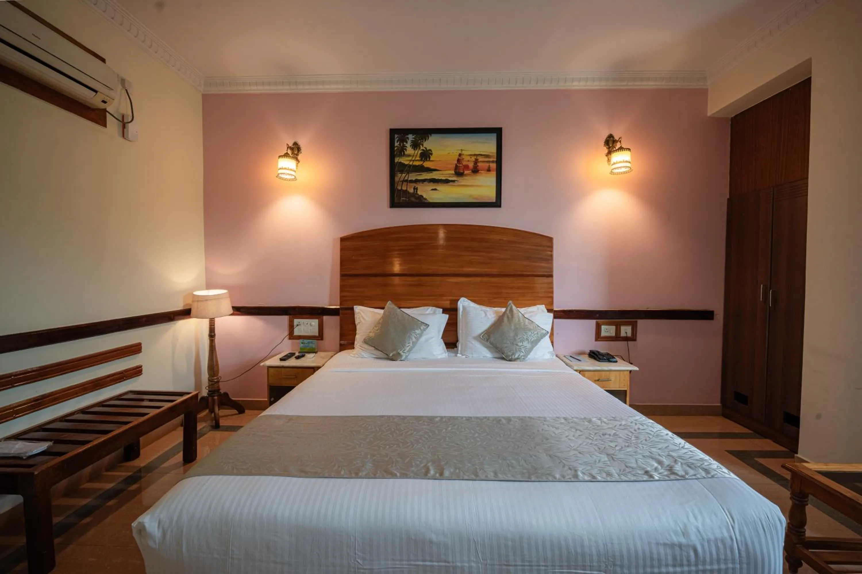 Bed in Hotel Presidency Kempegowda International Airport Bangalore