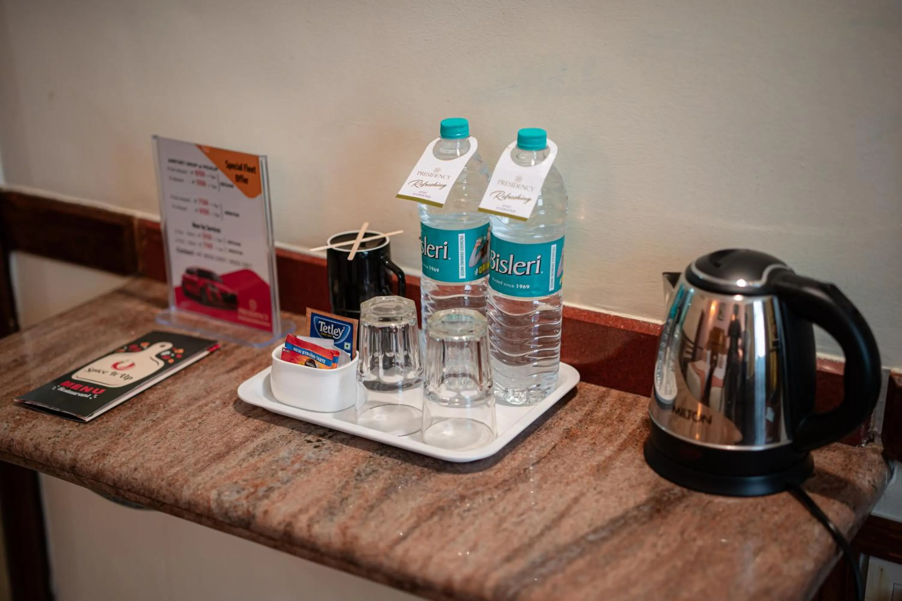 Coffee/tea facilities in Hotel Presidency Kempegowda International Airport Bangalore