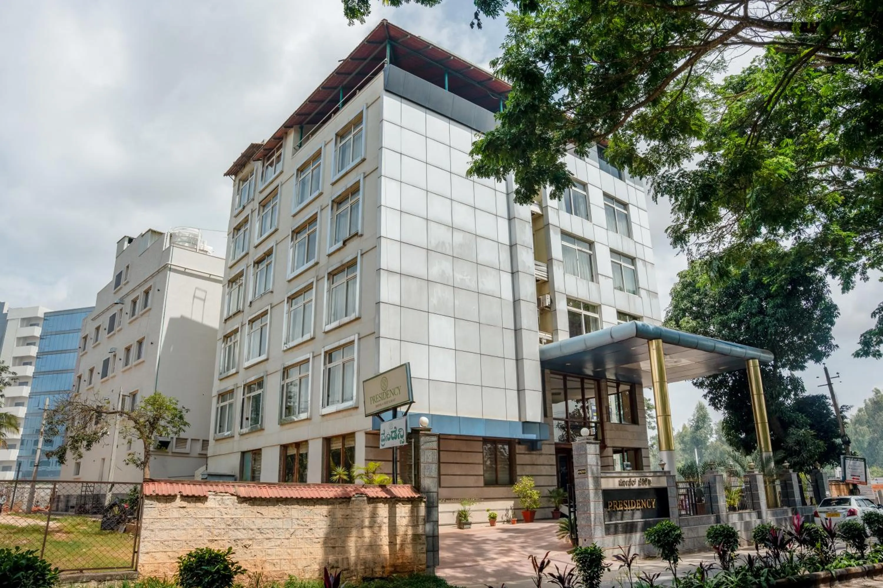 Facade/entrance in Hotel Presidency Kempegowda International Airport Bangalore