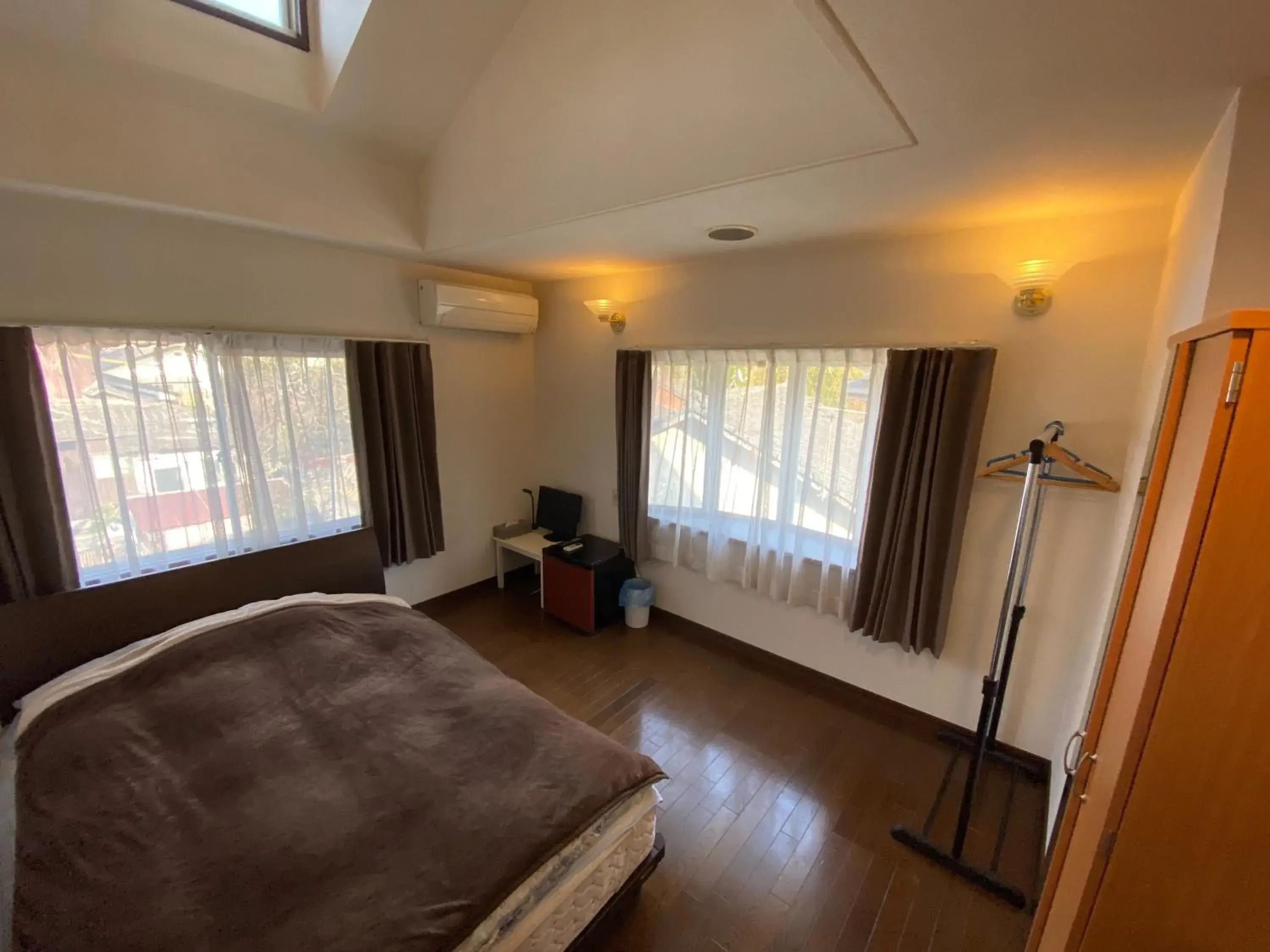 Double Room with Shared Bathroom and Mountain View - single occupancy in Yufuin Sonata Double Room with Shared Bathroom and Mountain View - single occupancy in Yufuin Sonata