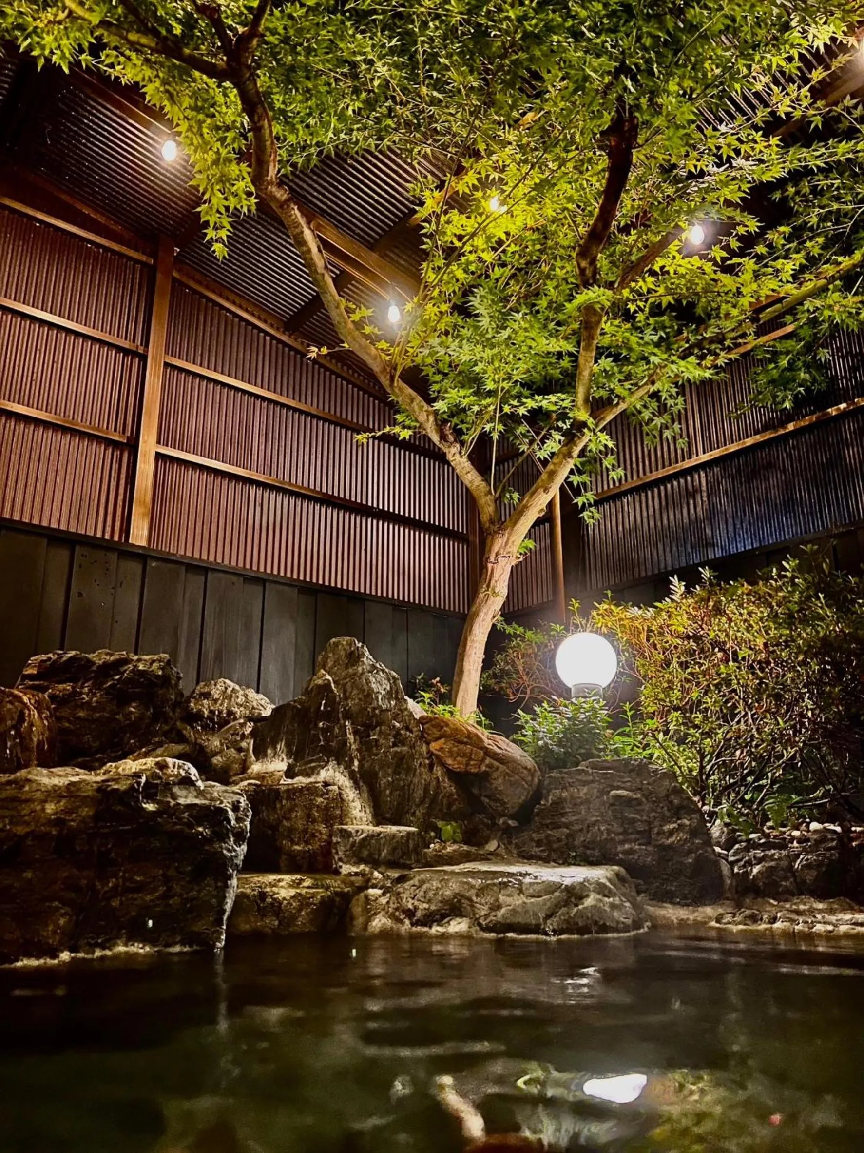 Hot Spring Bath in Yufuin Sonata
