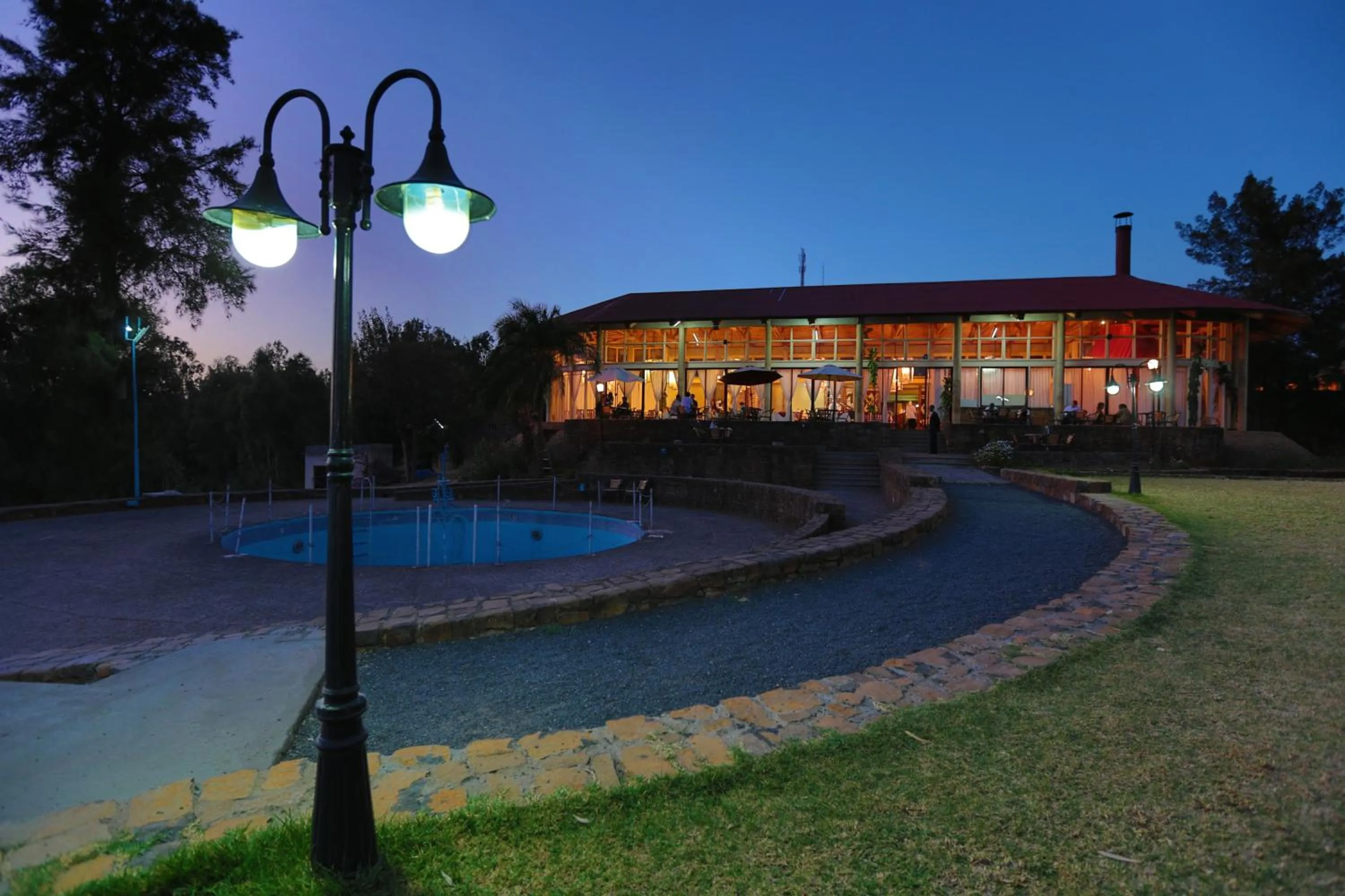 Garden view in Goha Hotel