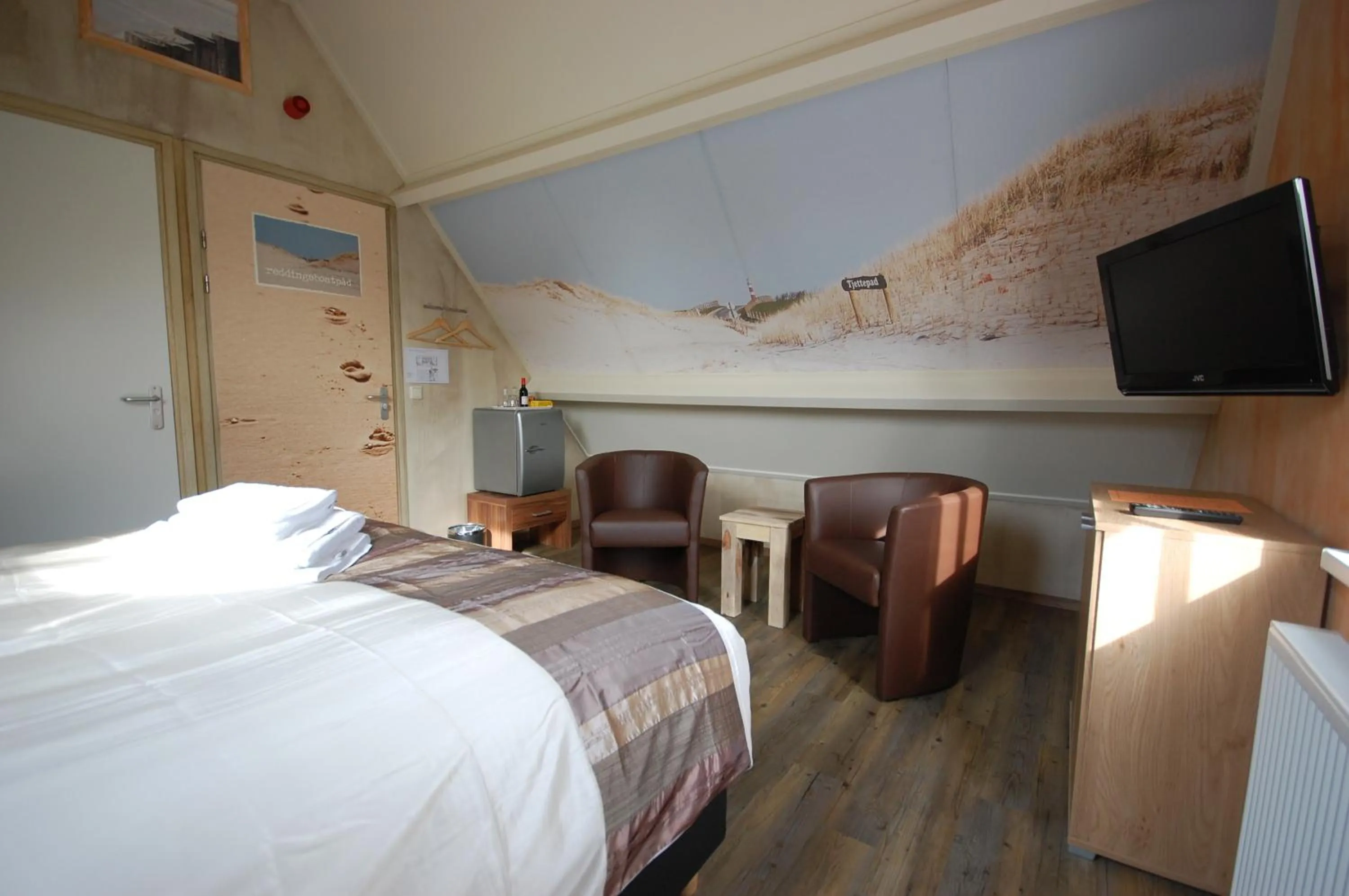 Photo of the whole room, Bed in Logement Bij Hen op Ameland